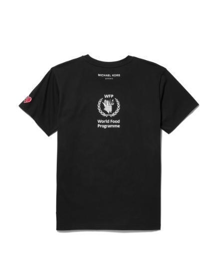 .黑色愛心T-Shirt（圖為背面）。NT$1,280（MICHAEL KORS提供）