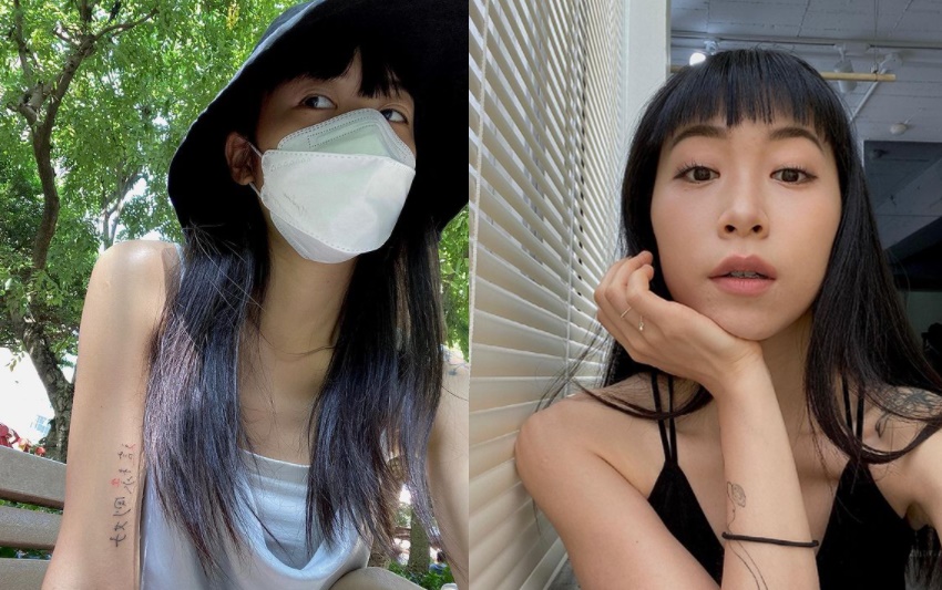 NanaQ昨日發文透露自己搭上救護車被送往醫院，是人生最接近死亡的一天。（翻攝自NanaQ IG）