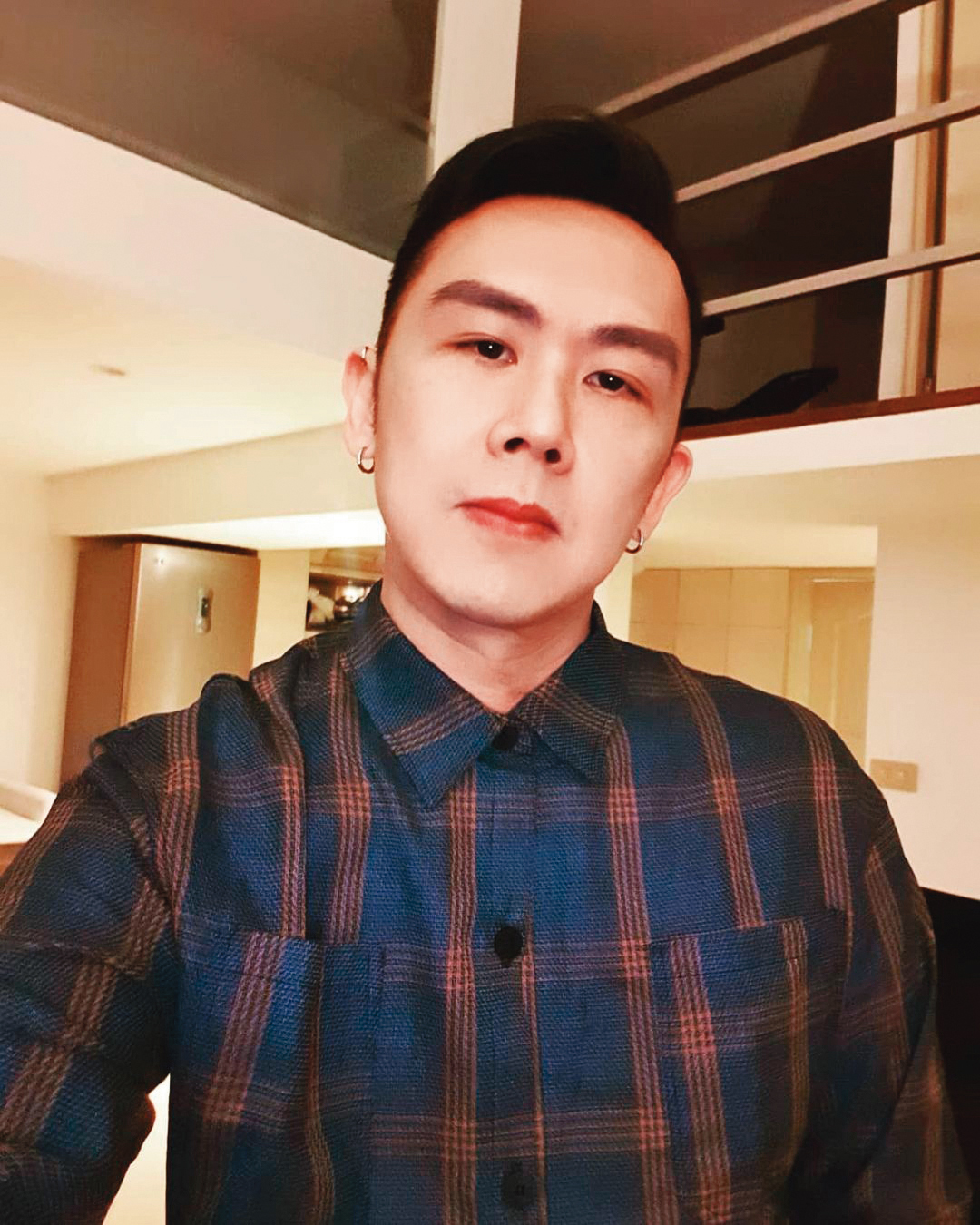 何妤玟雖與大隸(圖)舊情復燃,但交往沒多久就分手。(翻攝大隸IG)