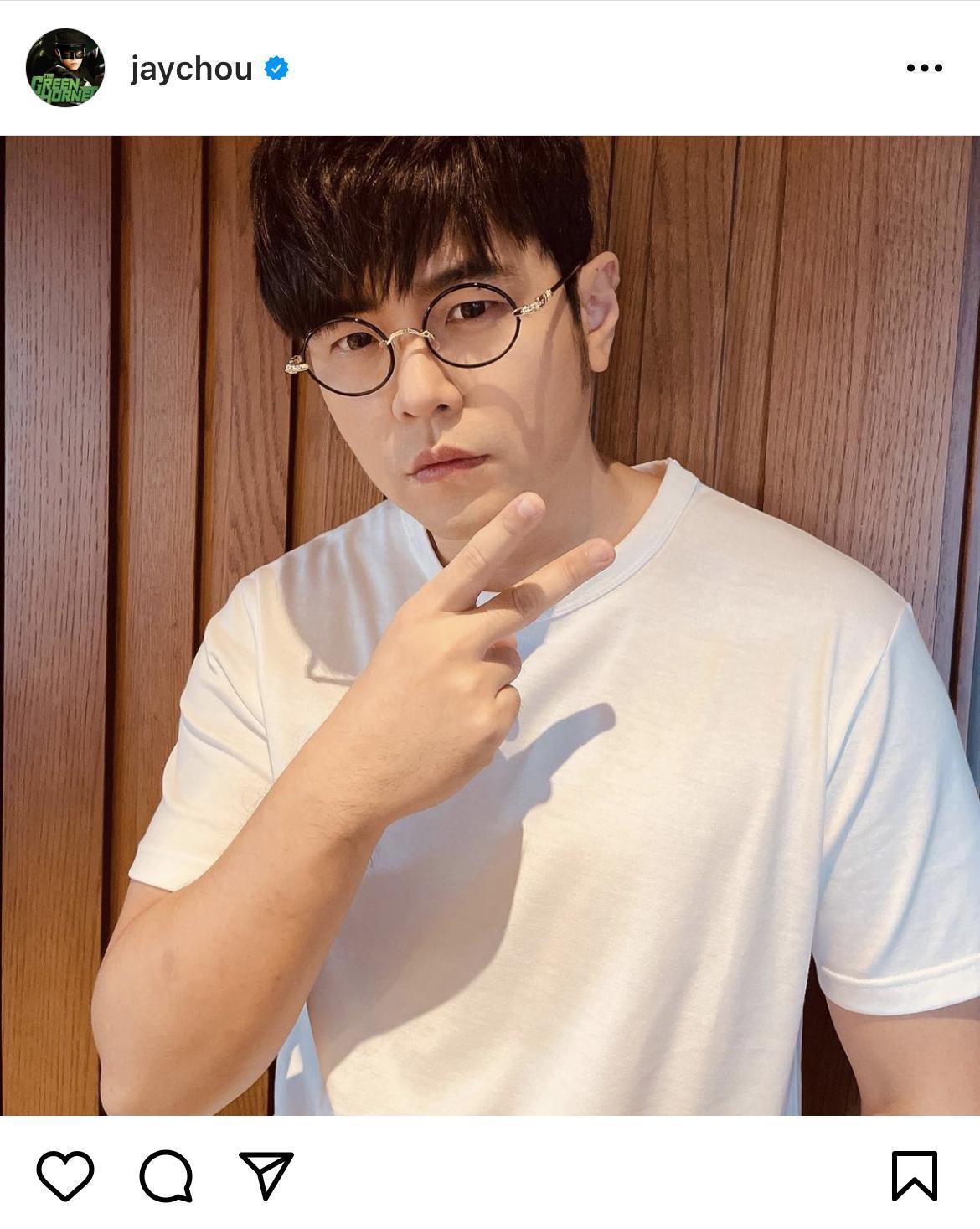 周杰倫喜歡和哥們開玩笑。(翻攝自周杰倫IG)