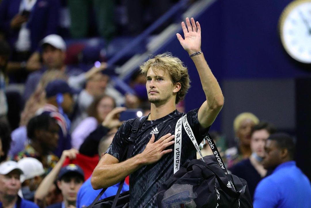 茲維列夫被視為球王接班人，但前女友的家暴指控讓他形象大傷。（翻攝Alexander Zverev IG）