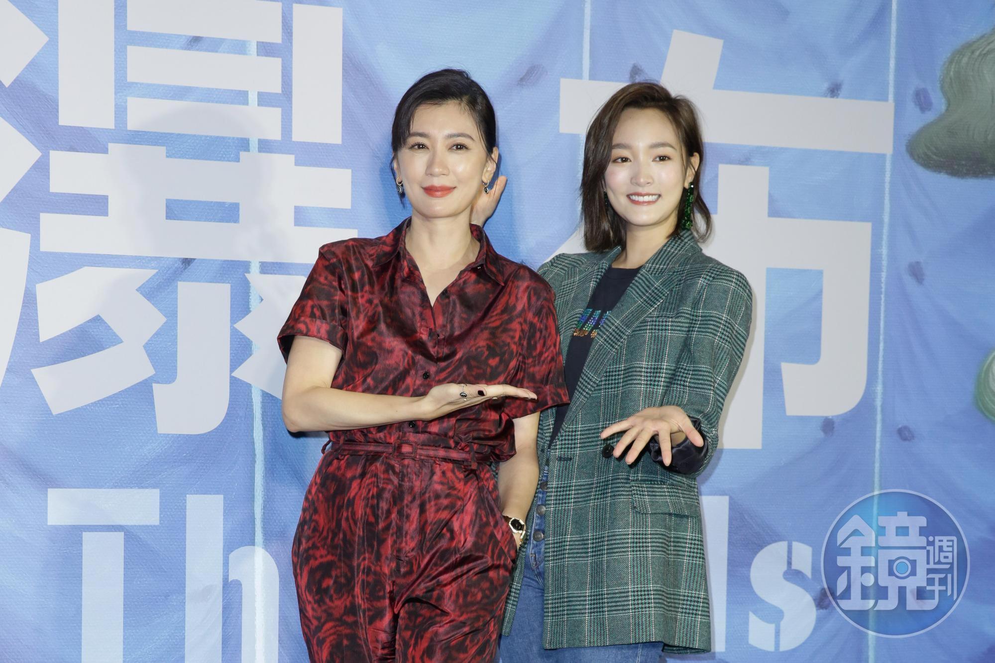 賈靜雯與王淨「母女檔」聯手殺進金馬影后戰局。
