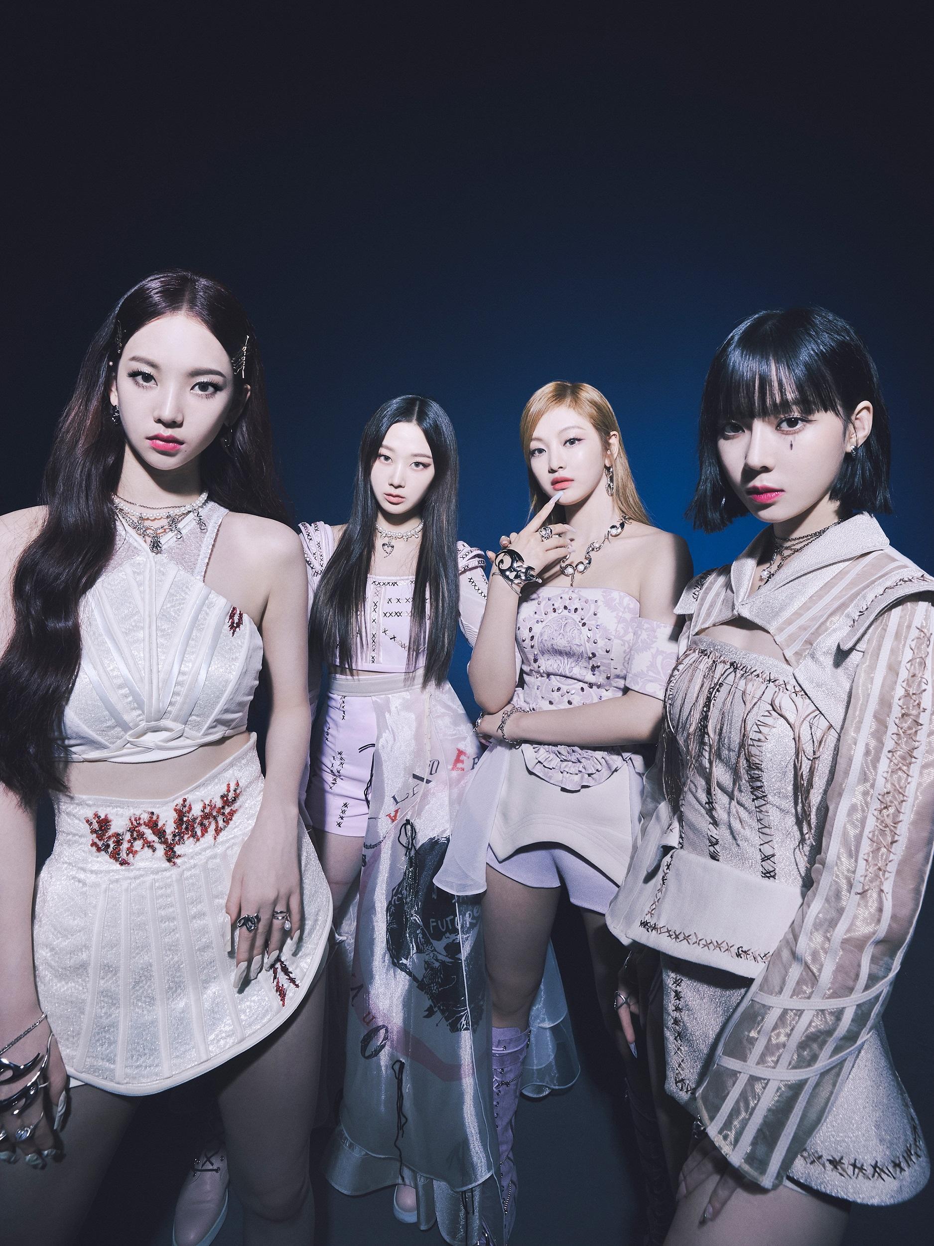 SM女團aespa出道11個月終於發行首張實體專輯。(avex TAIWAN提供)