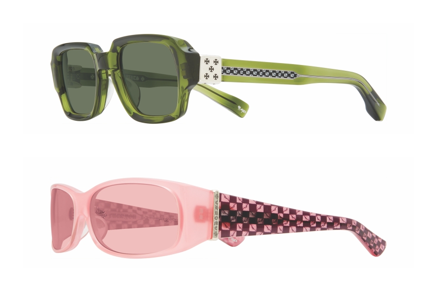 CHROME HEARTS與品牌創意總監Matt DiGiacomo二度推出名為「Sex Records」的聯名企劃，首度問世的99 Eyes太陽眼鏡系列目前已抵台販售。（溥儀集團提供）