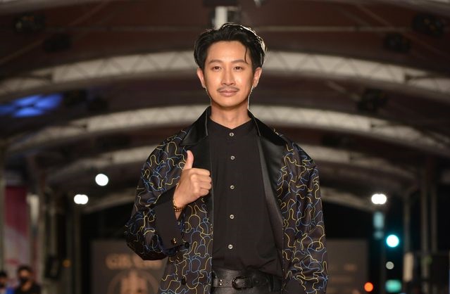 邱凱偉拿下金鐘男配，揚眉吐氣。（三立提供）