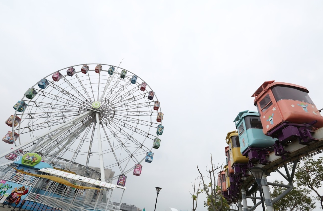 雙十連假即將到來，北市鬆綁各公共場所防疫限制，圖為兒童新樂園。（本刊資料照）