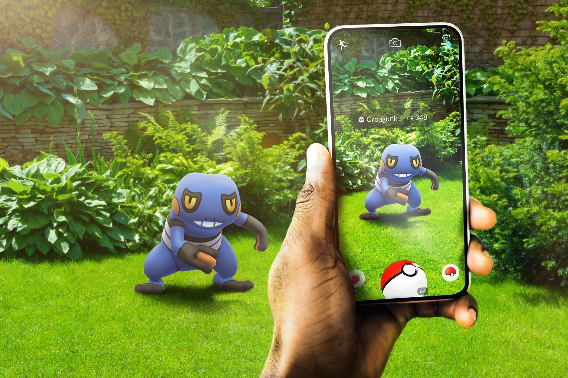 《Pokemon GO》將成為2022年寶可夢世錦賽賽事項目之一。(翻攝自《Pokemon GO》官網)