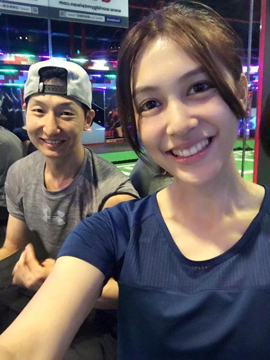 劉奕兒和洪天祥(Jimmy)兩地相隔已大半年。(群星瑞智提供)