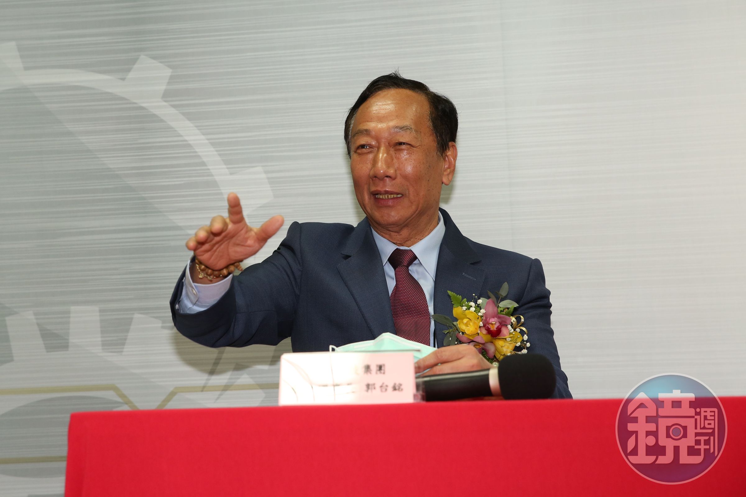 郭台銘在臉書上發文緬懷前蘋果創辦人賈伯斯。（本刊資料照）