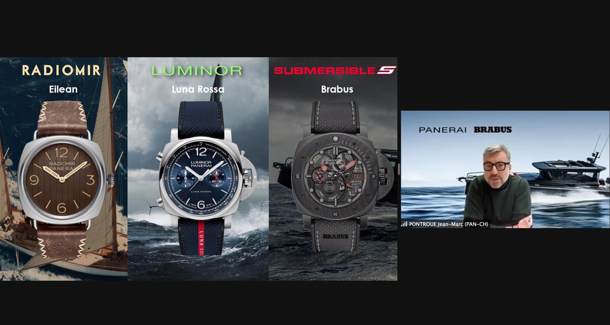 沛納海CEO Jean-Marc Pontroué解釋,旗下三個主要系列產品線,分別對應三種不同的航海主題。