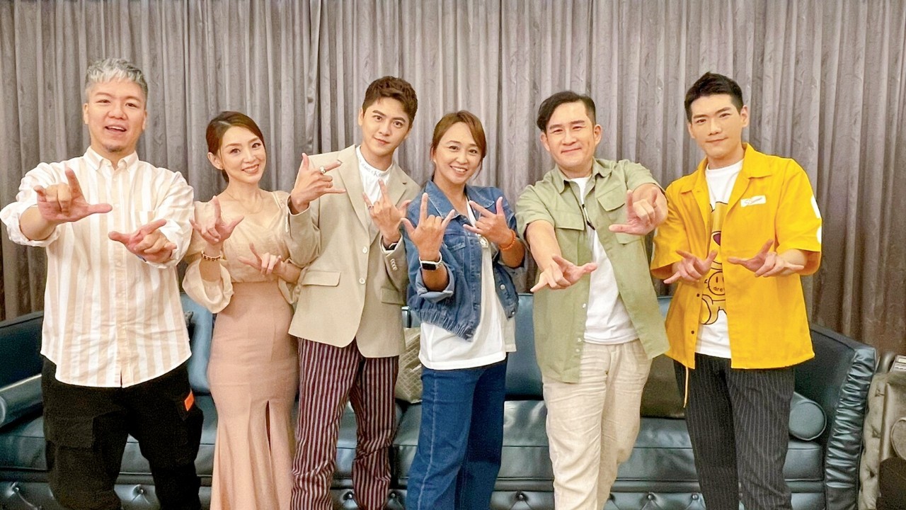 《新台灣奇案》第一單元的男女主角賴芊合、 黃新皓、車冠德、金愛荃大聊拍攝祕辛。（民視提供）