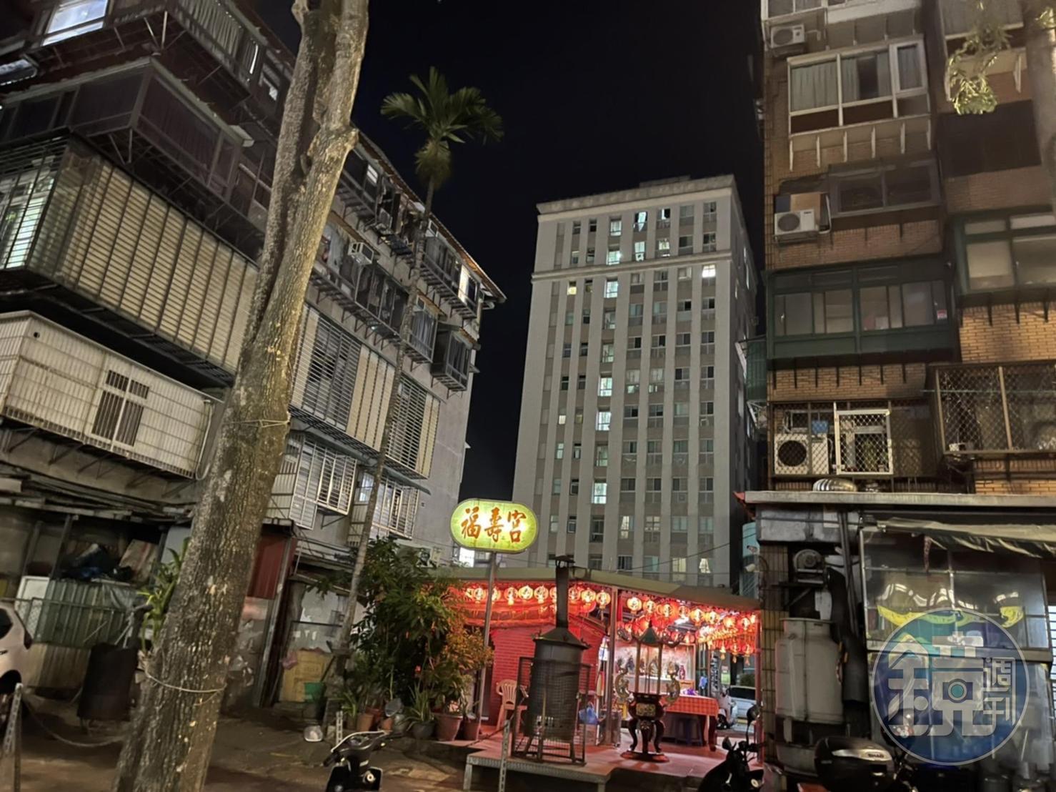 具百年歷史的福壽宮土地公廟 位於捷運後山埤站附近，土地開發價值大。