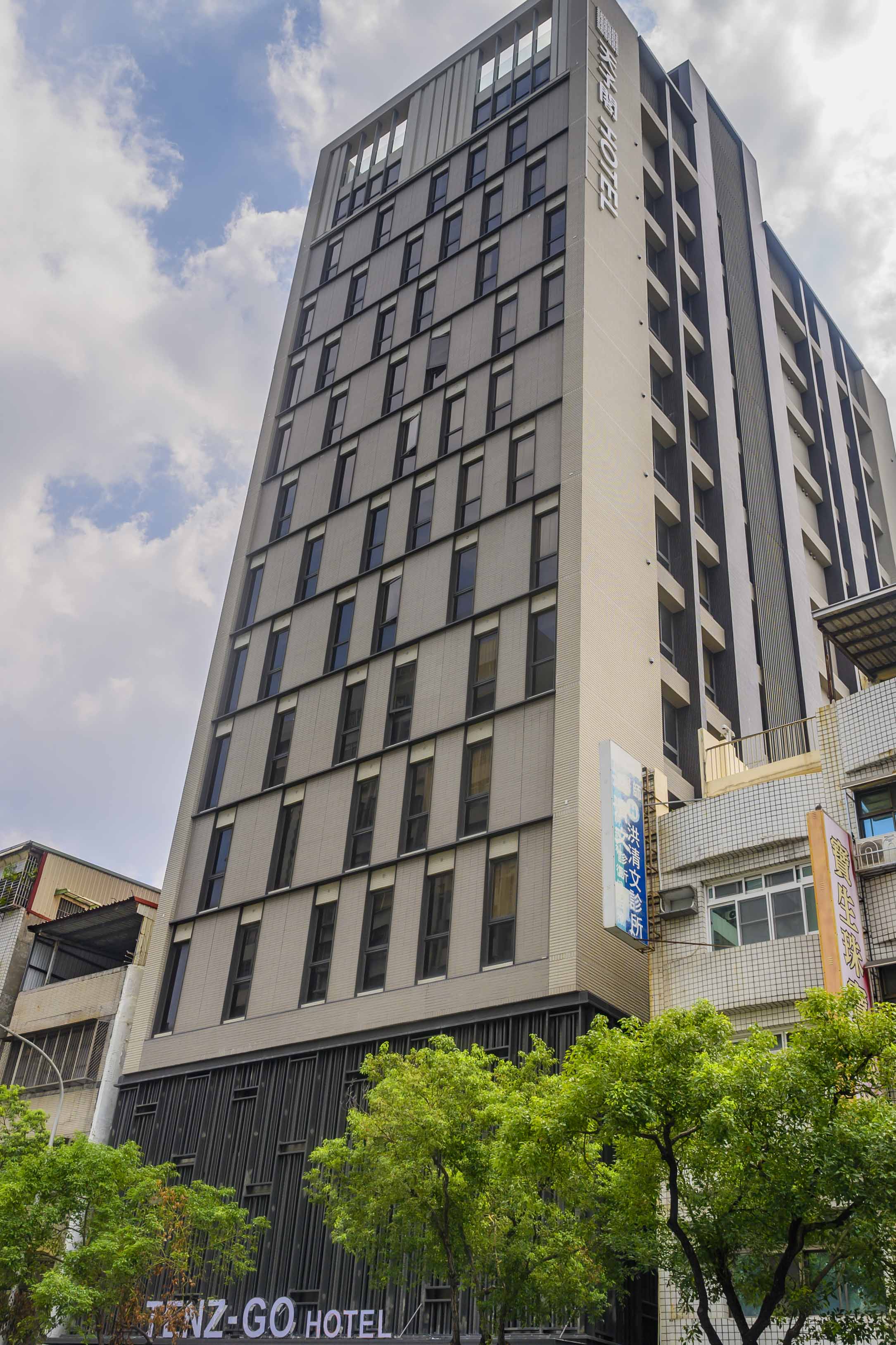 比周圍建築物都高，可以俯瞰景色。 （天子閣飯店提供） 
