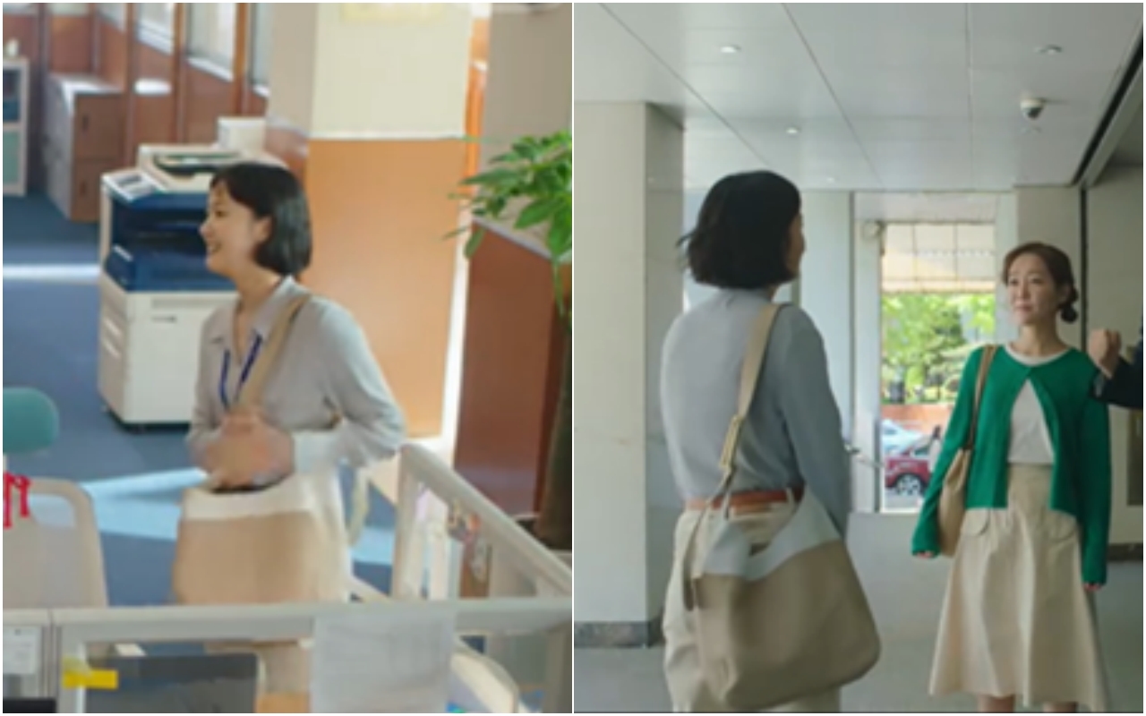 韓星金高銀在韓劇《柔美的細胞小將》中身背DELVAUX So Cool單肩包，展現都會氣息。