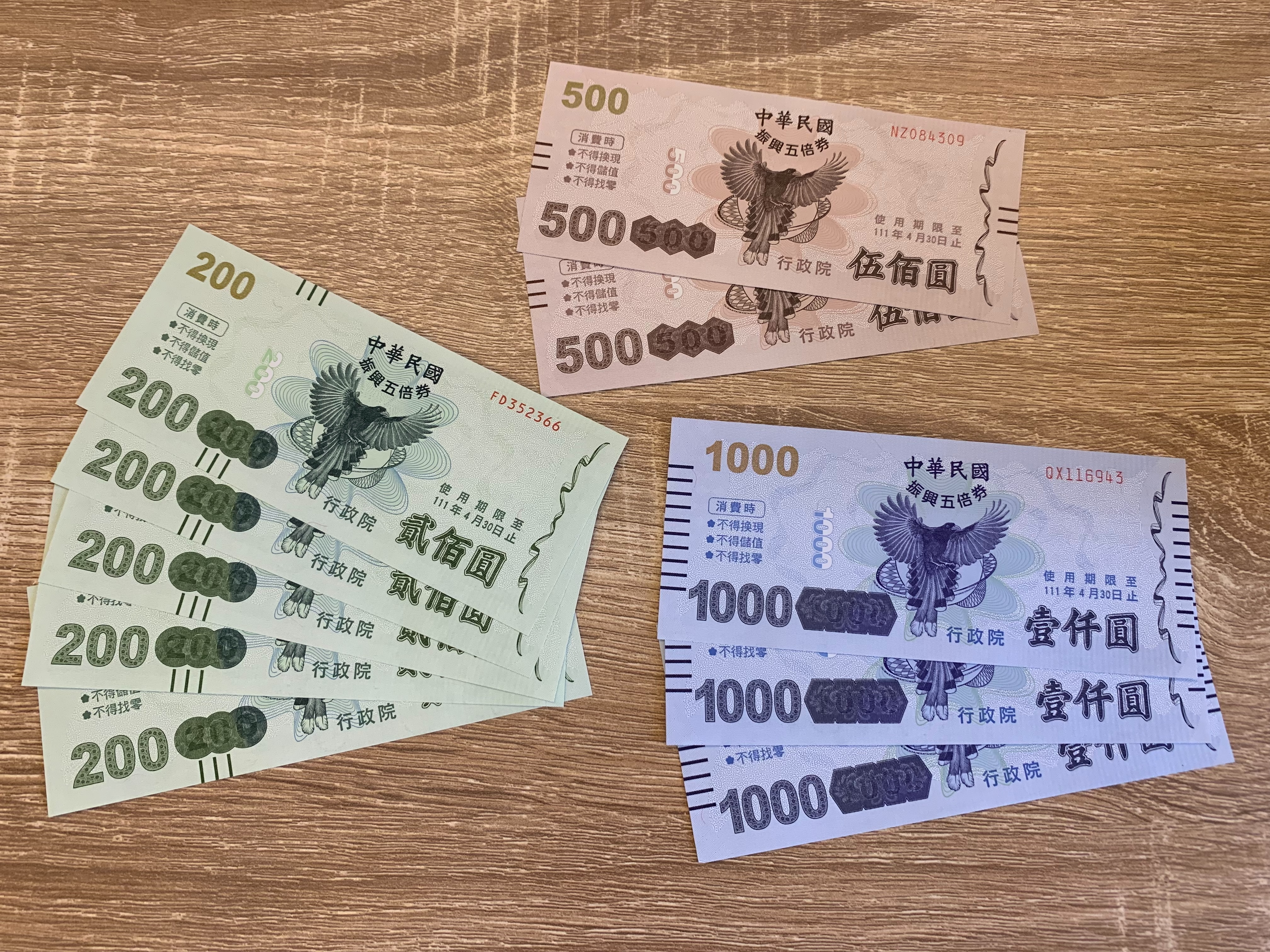 紙本五倍券8日起開放領用，許多縣市和店家都加碼優惠。