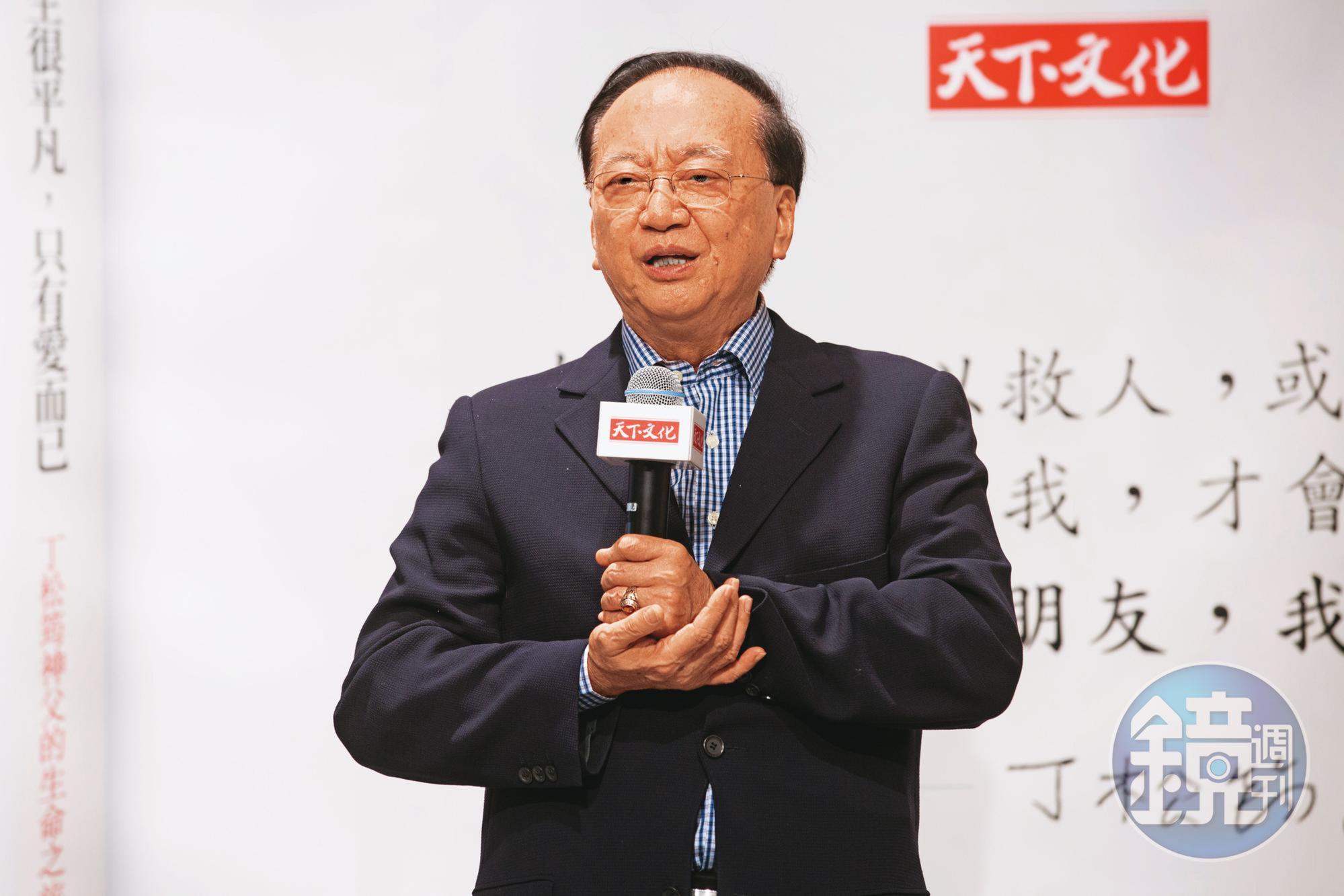 溝通大師黑幼龍（圖）的弟弟黑幼新也曾借款300萬元給鍾克信。