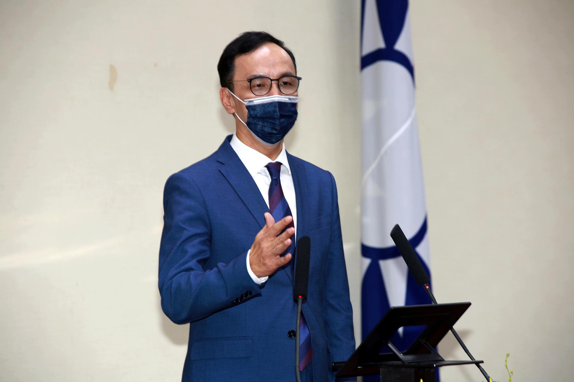 針對陳柏惟罷免案,朱立倫喊話民進黨「雙贏的辦法」。(國民黨提供)