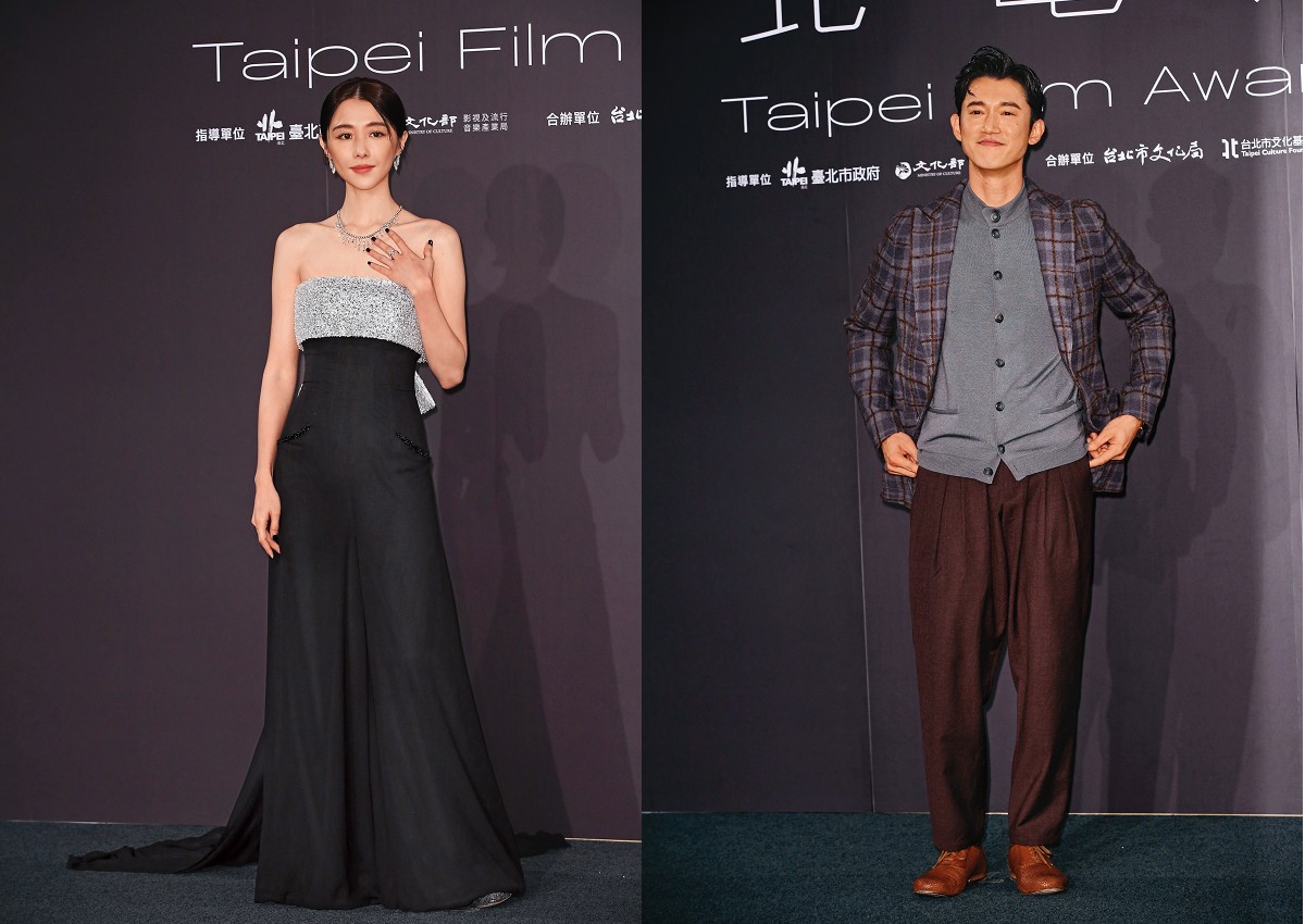 吳慷仁（右圖）穩交邵雨薇（左圖），而且會幫忙對方的演藝之路，兩人在外界看來就跟他們的定情作《極品絕配》一樣。