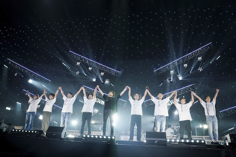 宮野真守(中)與團隊TEAM MAMO連續2天帶來4場演出,對他來說也是全新挑戰。(華納音樂提供)