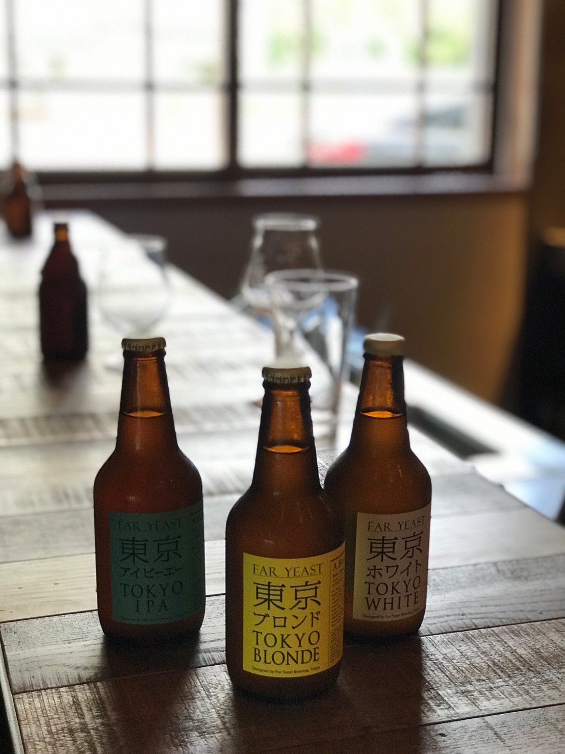 Far Yeast東京系列瓶裝啤酒「源流東京白啤酒」「源流東京金啤酒」「源流東京印度淡艾爾啤酒」是該品牌經典人氣酒款。