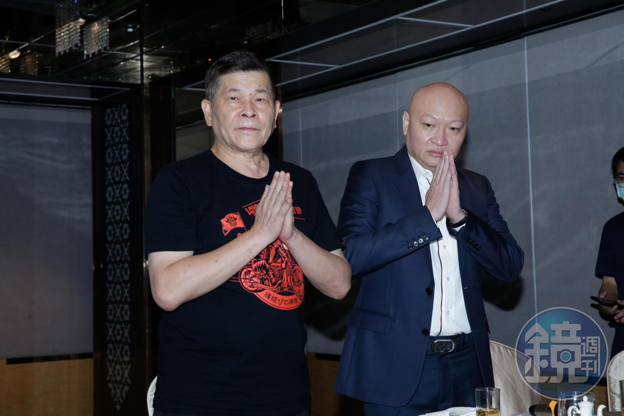 林董多次出面為澎恰恰聲援,並發下豪語,一年後剩下債務都由他來還。
