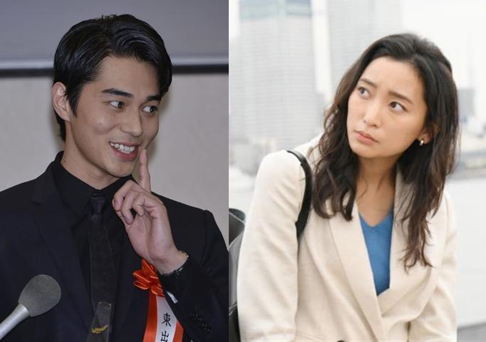 杏(右圖)除了為戲投入拍攝與宣傳之外,還有忙著為母則強。東出昌大(左圖)則在工作之餘交了新歡。(翻攝sanspo、quizjapan網站)