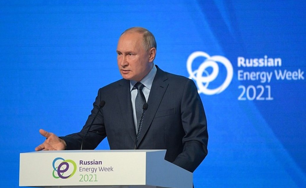 俄羅斯總統普丁認為，中國統一台灣不須動武，只需提升經濟實力便能實現目標。（翻攝自克里姆林宮網頁kremlin.ru）