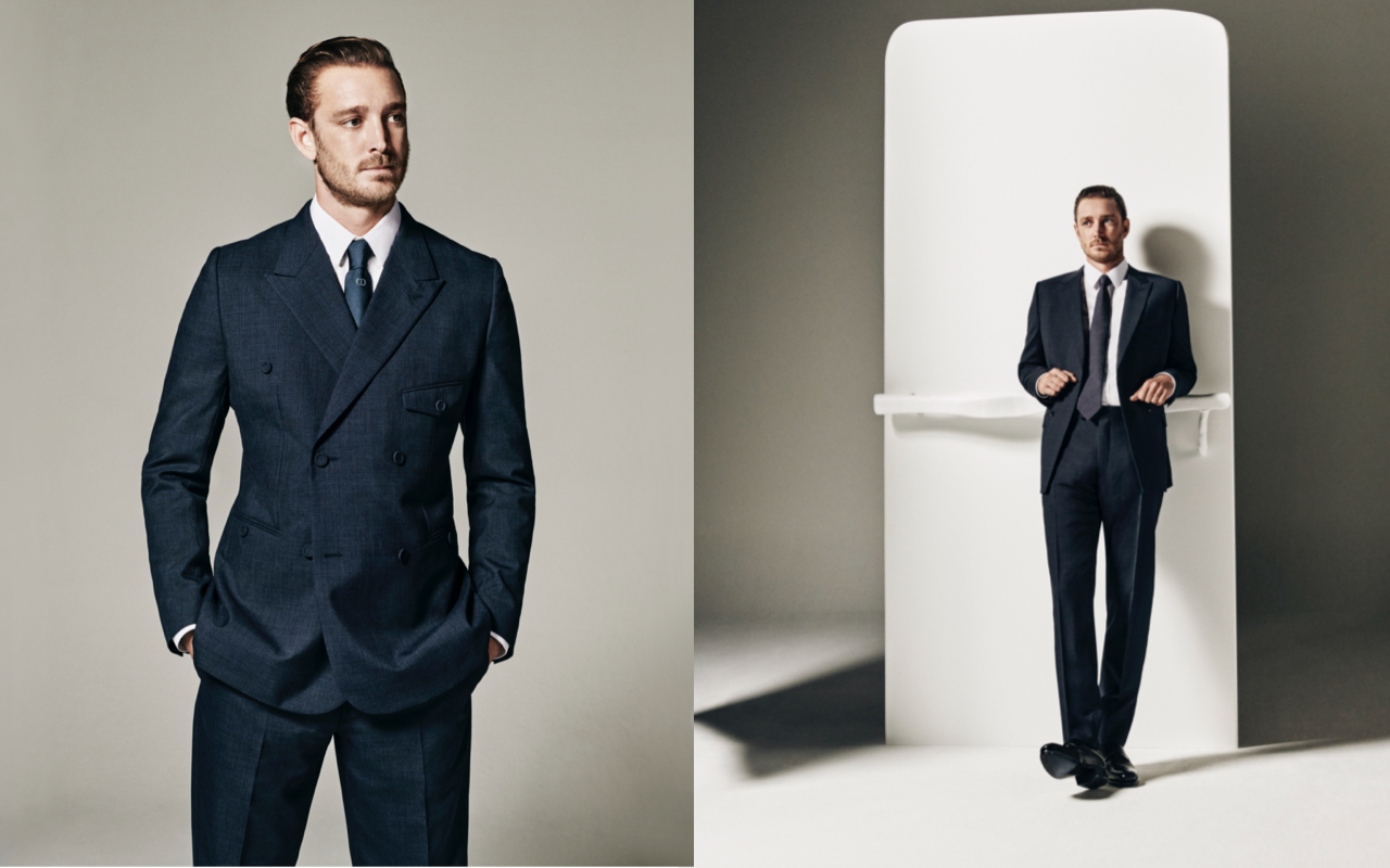 Dior公告摩納哥王子皮埃爾卡西拉奇成為新任品牌大使。（Dior提供）