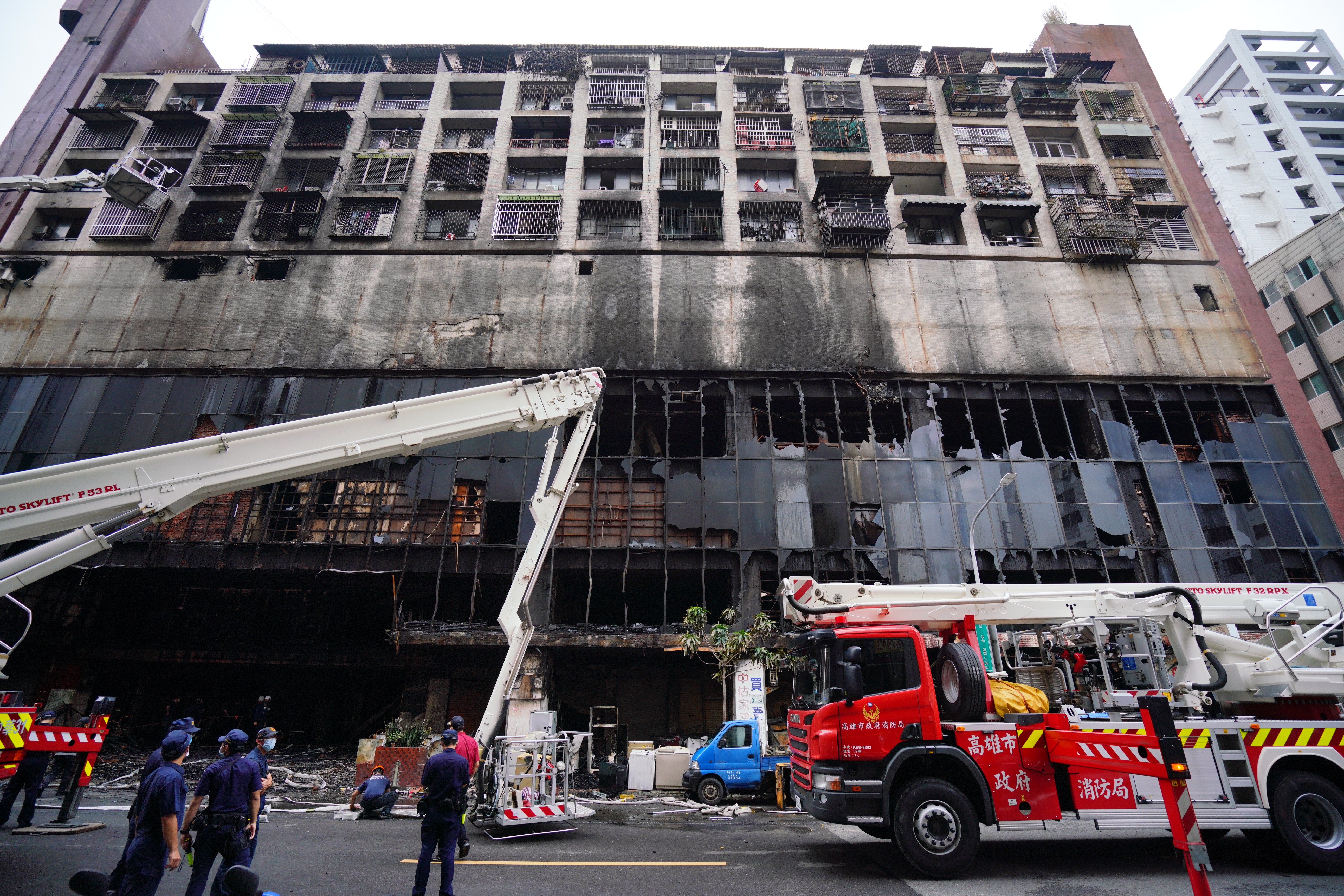 高雄城中城大樓今發生火警，釀成至少46人亡、41人輕重傷。