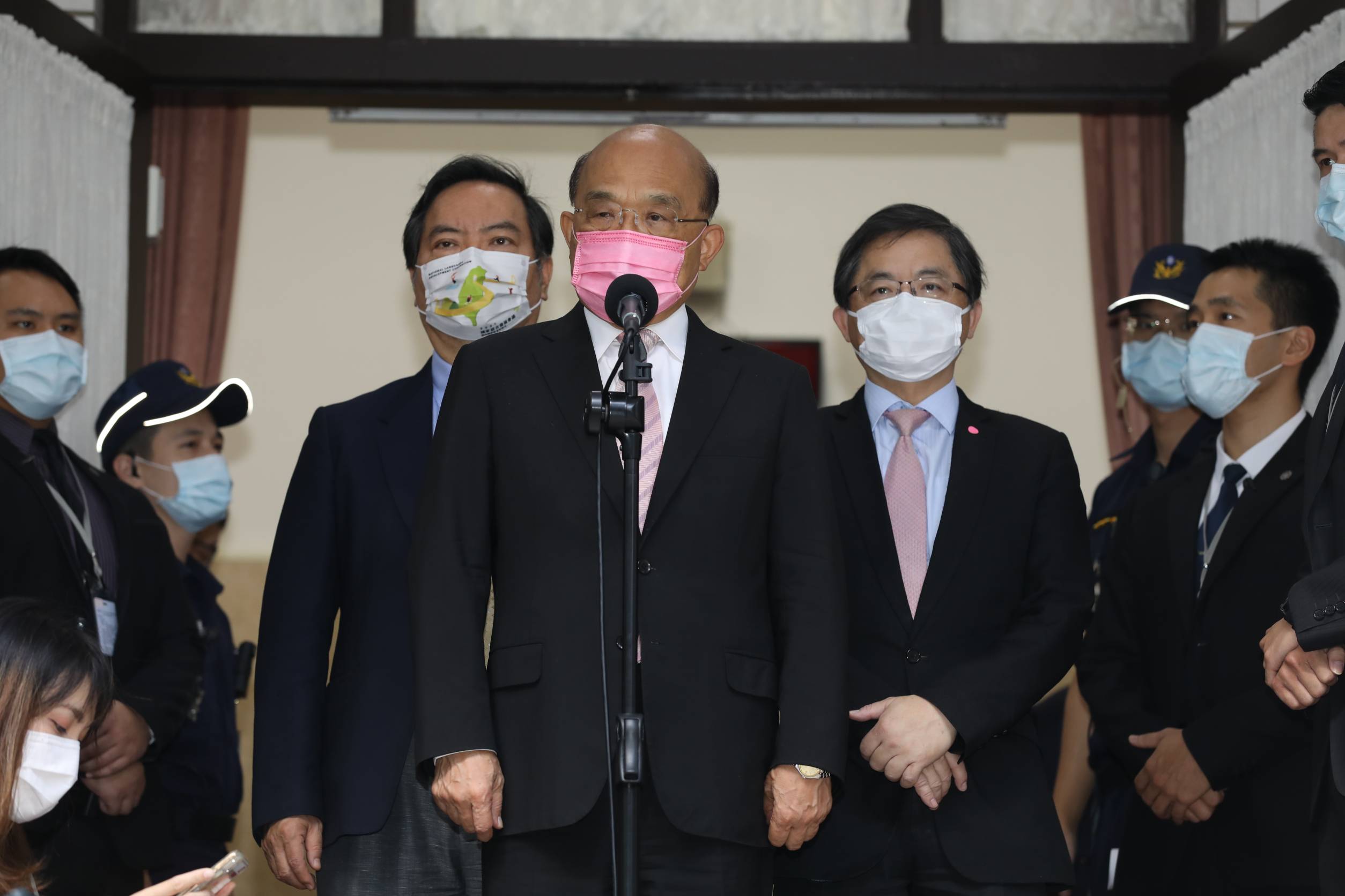 蘇貞昌今赴立院施政報告總質詢，希望議事能順利進行讓預算通過。