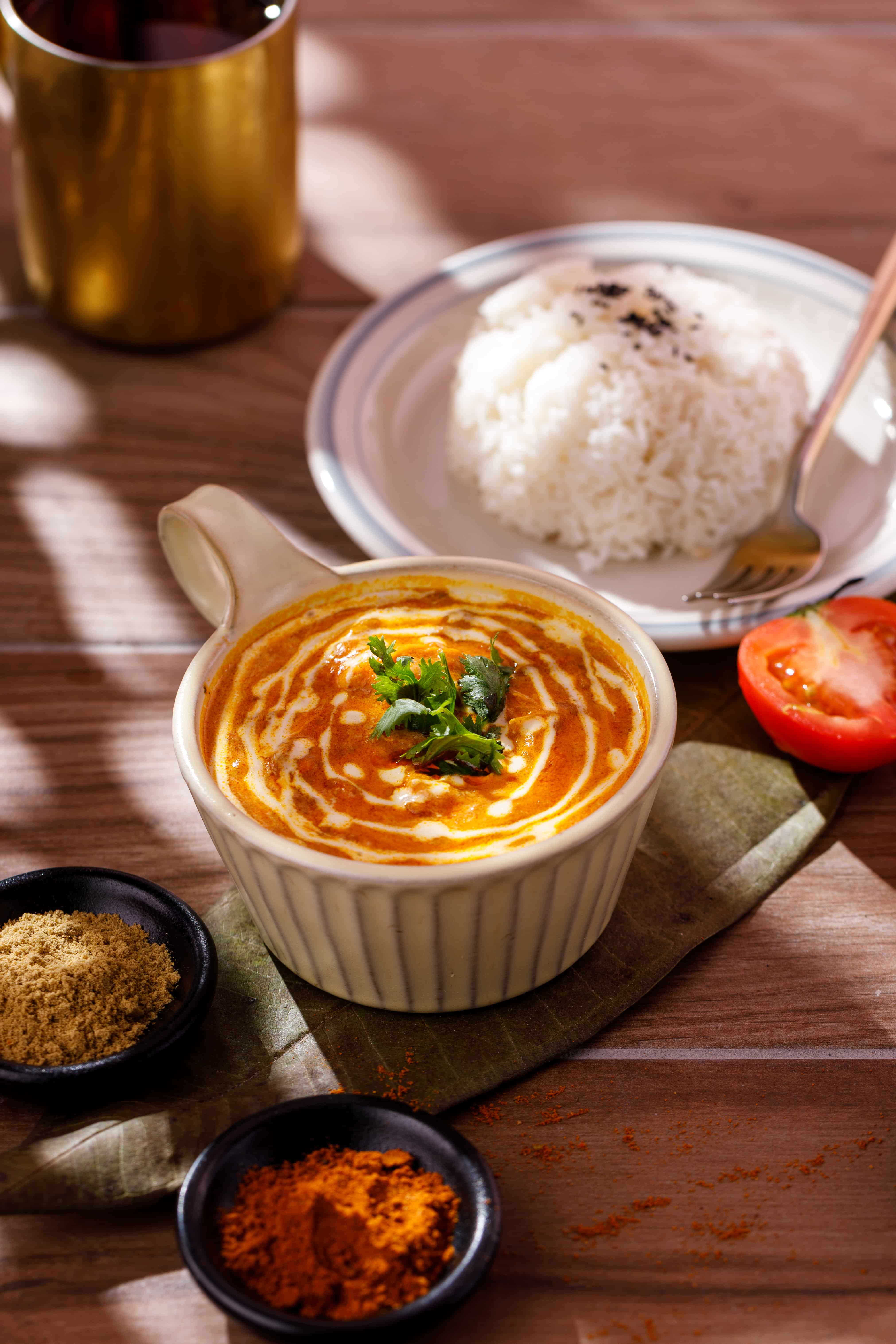 印度家常味的「初次認識」，咖哩酸香飽滿好下飯。（250元／份）