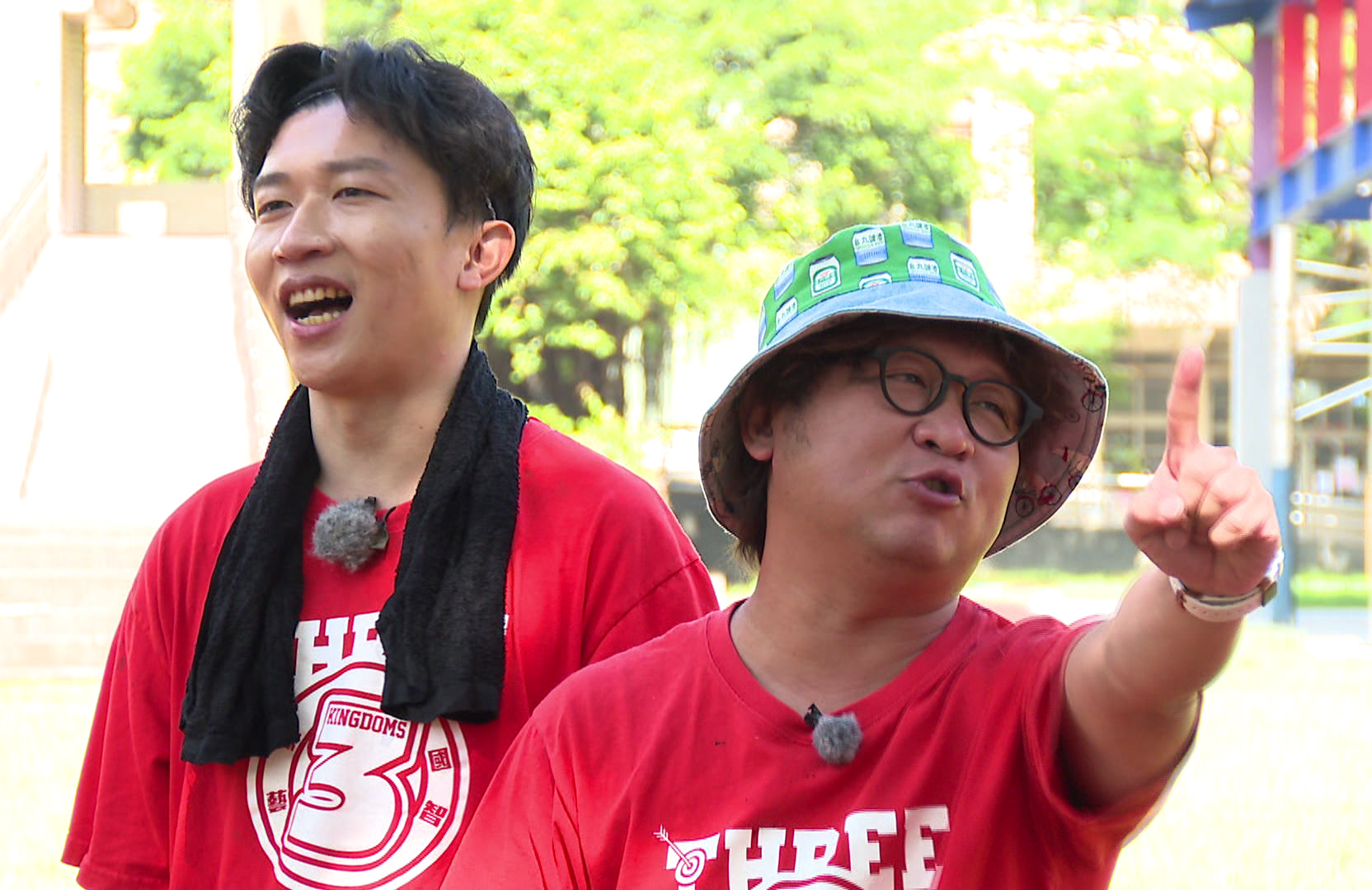 對於女神來上節目，納豆跟張立東表現得相當興奮，納豆還說跟女廊琦琦認識15年。（台視提供）