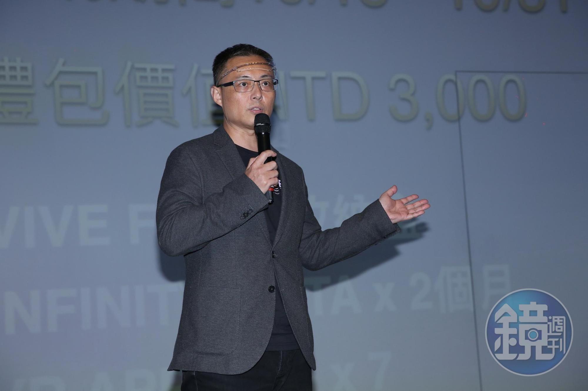 宏達電VIVE Flow新品11月上市，黃昭穎看好躍登自家暢銷機款。