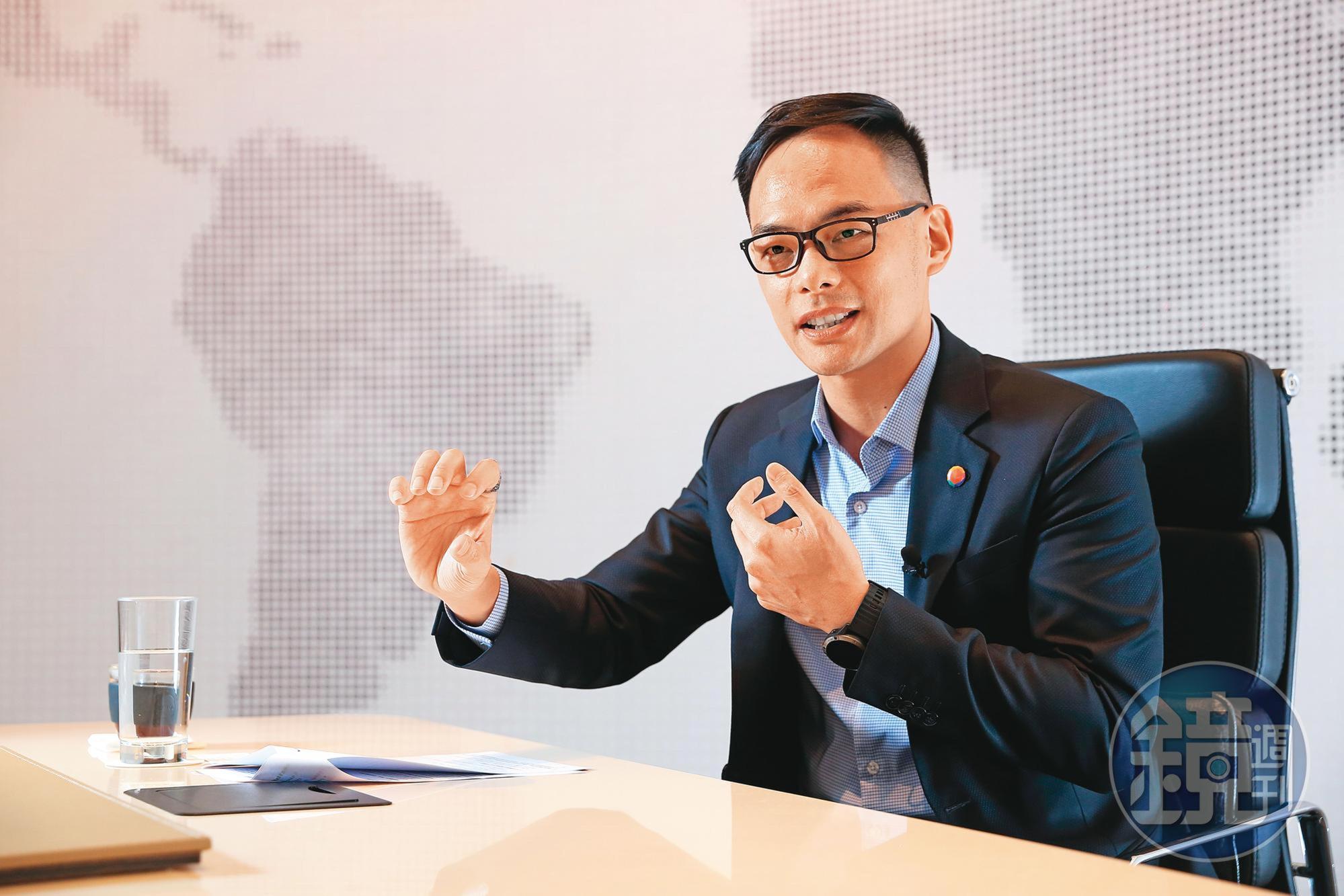 AppWorks董事長暨合夥人林之晨（圖）最近拾回推特帳號，他的頭像照片是電影《露西》概念設計師Ben Mauro的NFT。