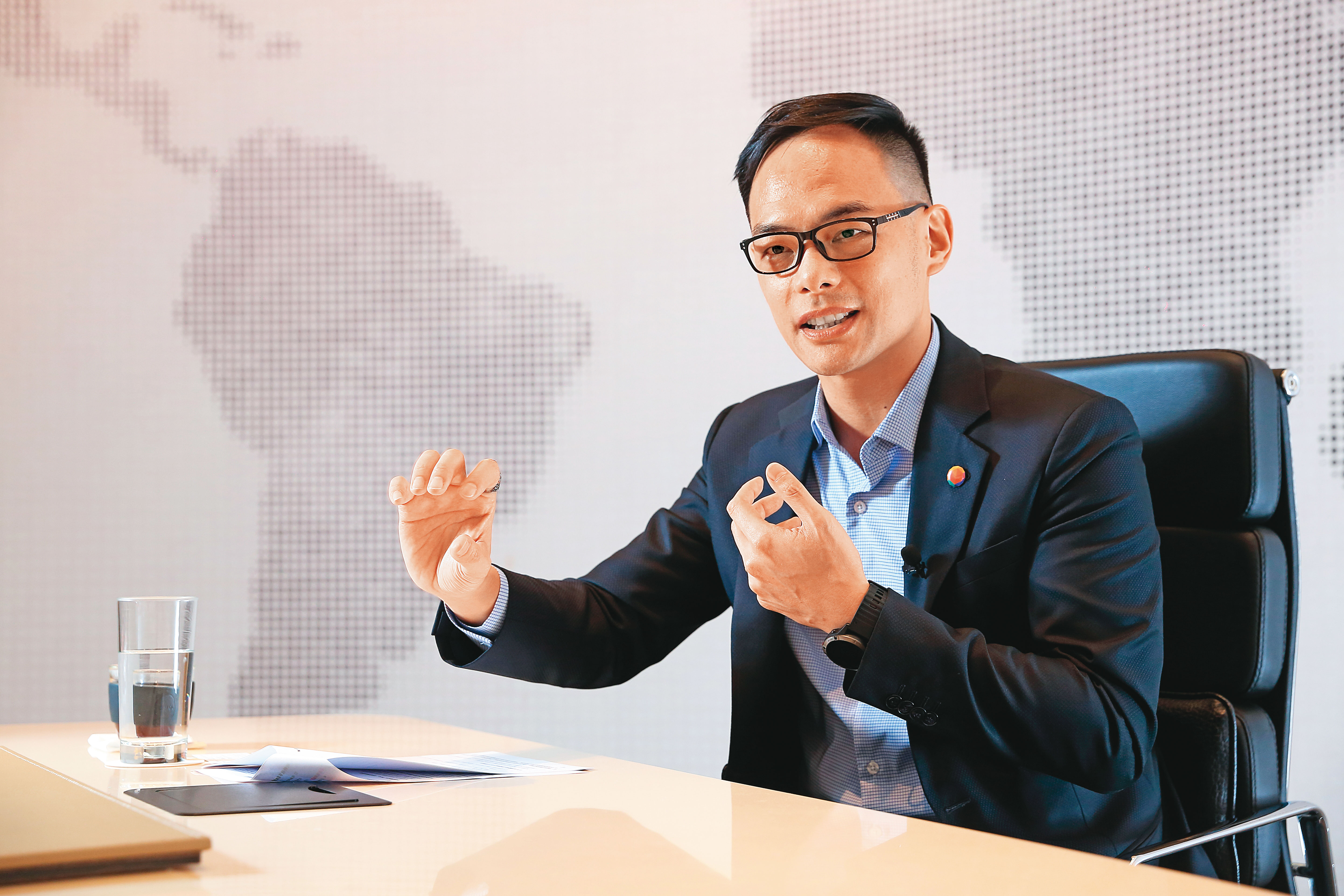 AppWorks董事長暨合夥人林之晨(圖)最近拾回推特帳號,他的頭像照片是電影《露西》概念設計師Ben Mauro的NFT。
