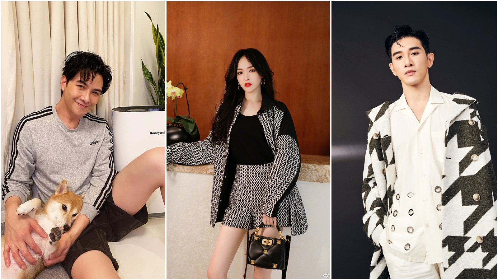 演藝圈常有明星戲路限縮，演來演去都是同類型角色，講好聽點叫「專業戶」，不買單的觀眾可能就要開酸了。（翻攝自臉書、微博）