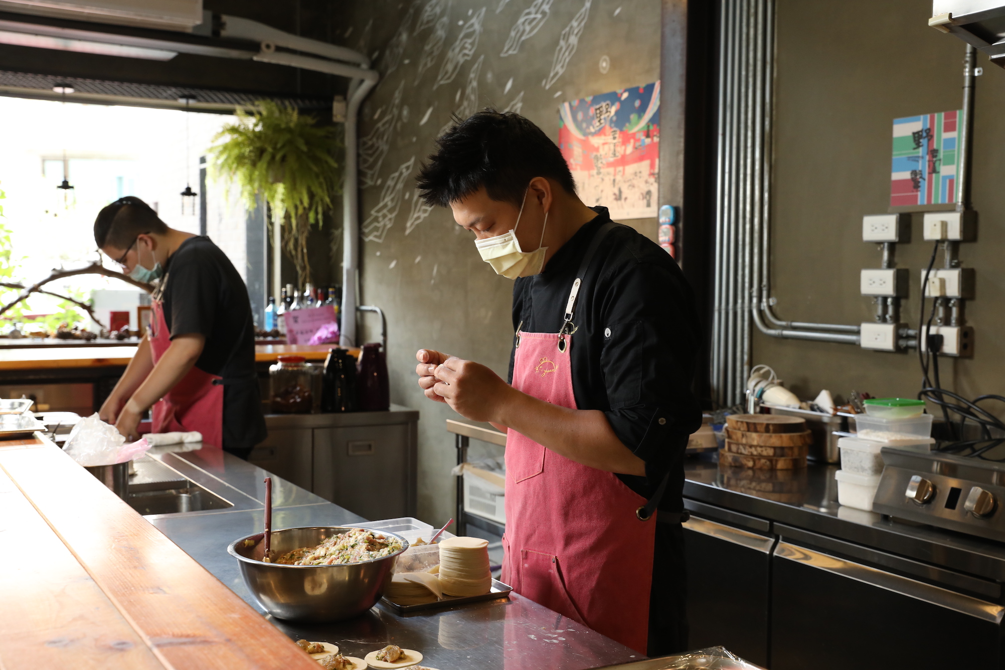 阿元調理包全由廚房團隊手工製作。