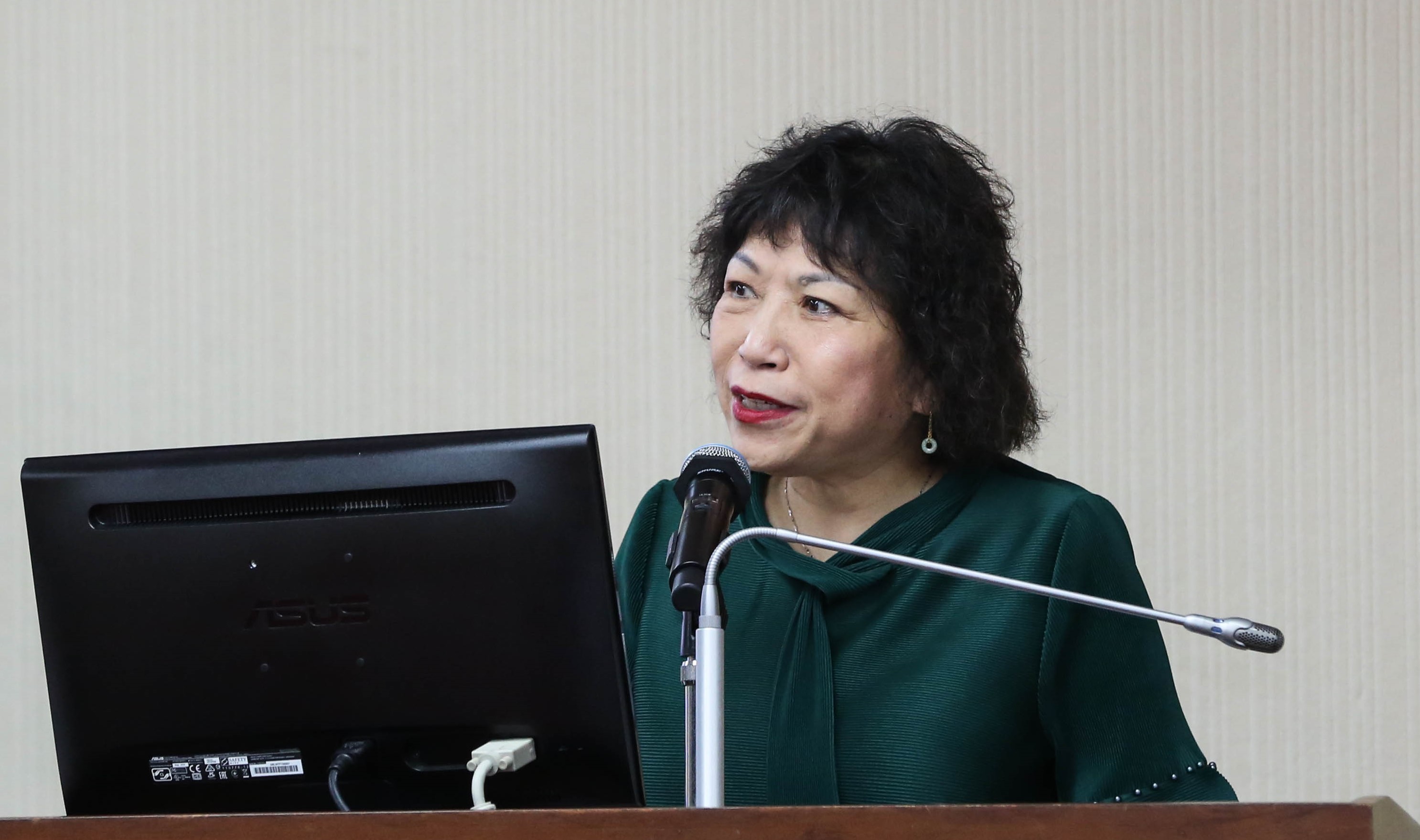 葉毓蘭告發陳子瑜和林靜儀涉嫌造謠抹黑。（本刊資料照）