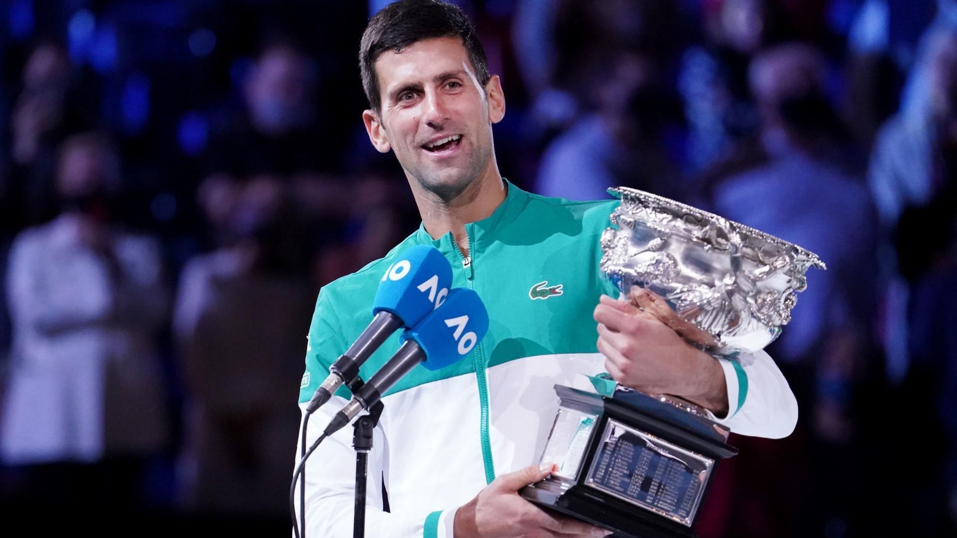 喬科維奇擁有9座澳網金盃,被稱為「墨爾本之王」。(翻攝Australian Open臉書)