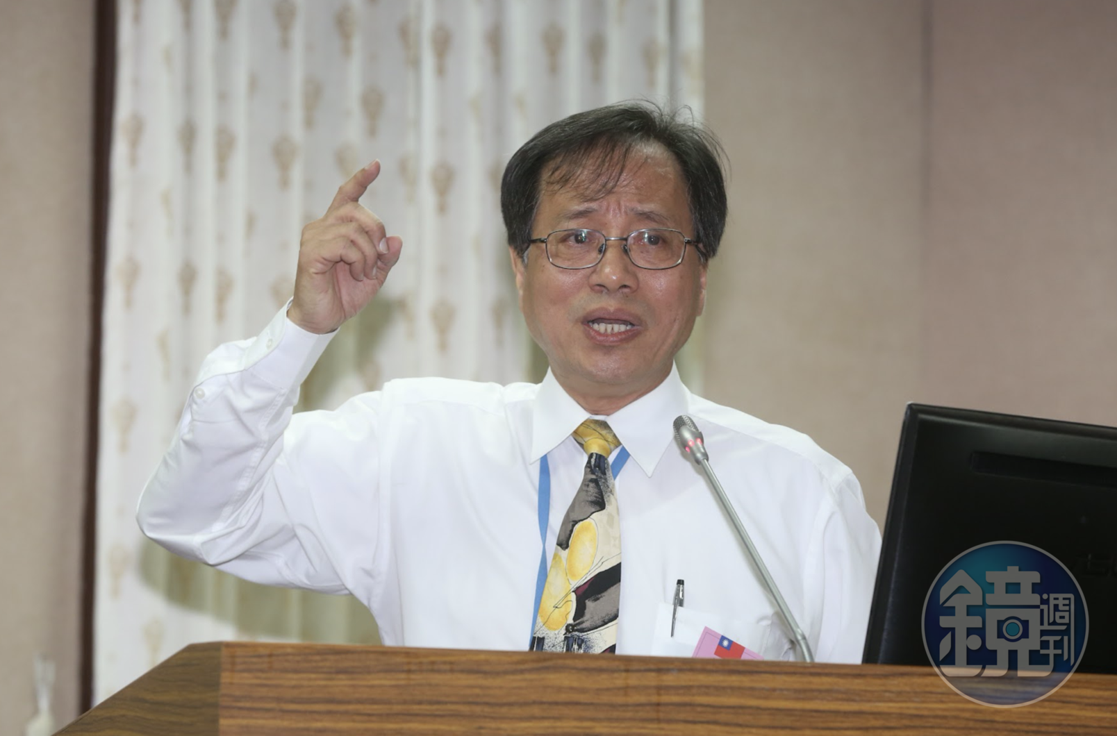 全國公務人員協會前理事長李來希力挺顏寬恒發言，並指「雖然書讀的不多」引熱議。（資料照）
