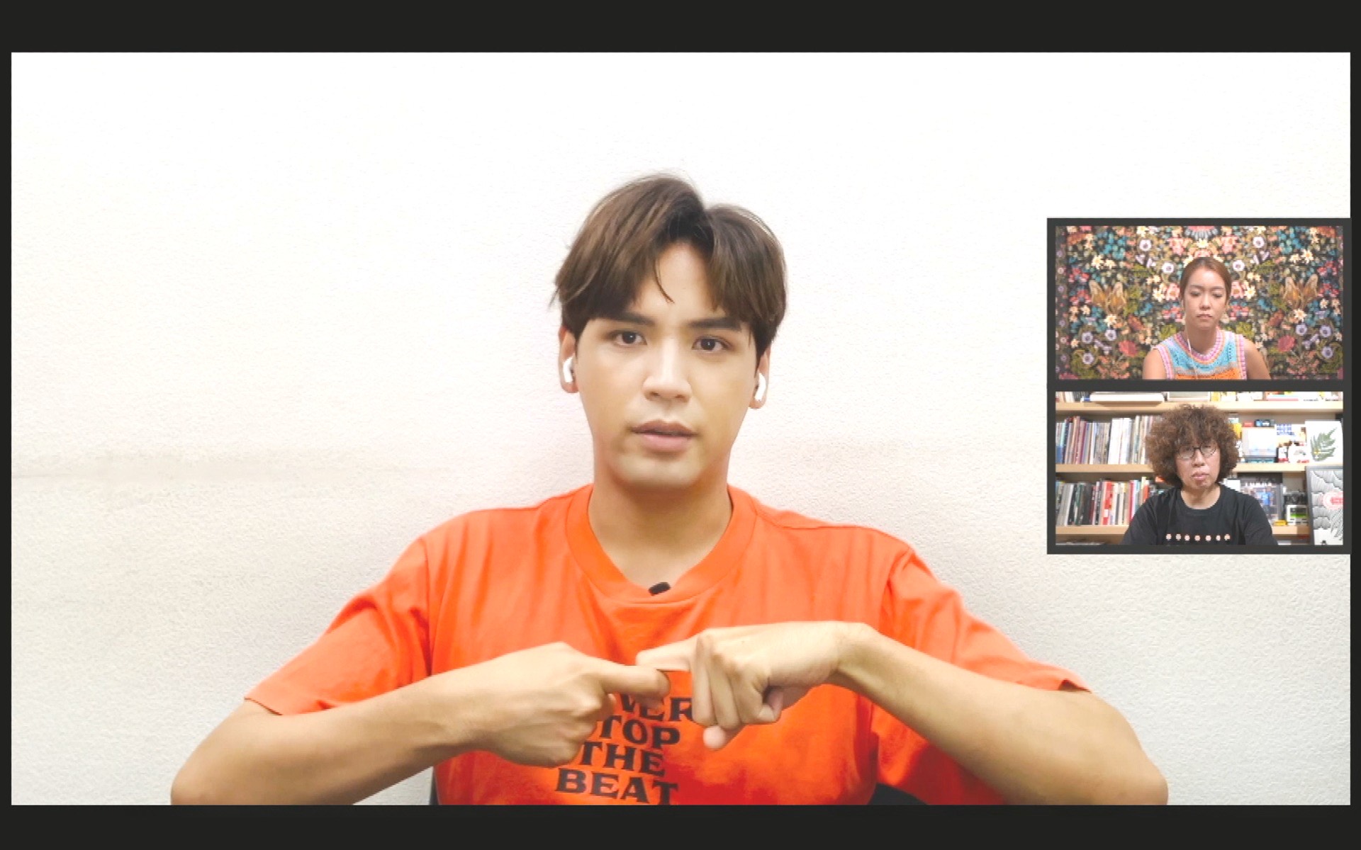 陳零九在今年6月初被確診罹患新冠肺炎輕症，近期上公視節目《保持聯絡》分享自己目前的康復狀況。（公視提供）