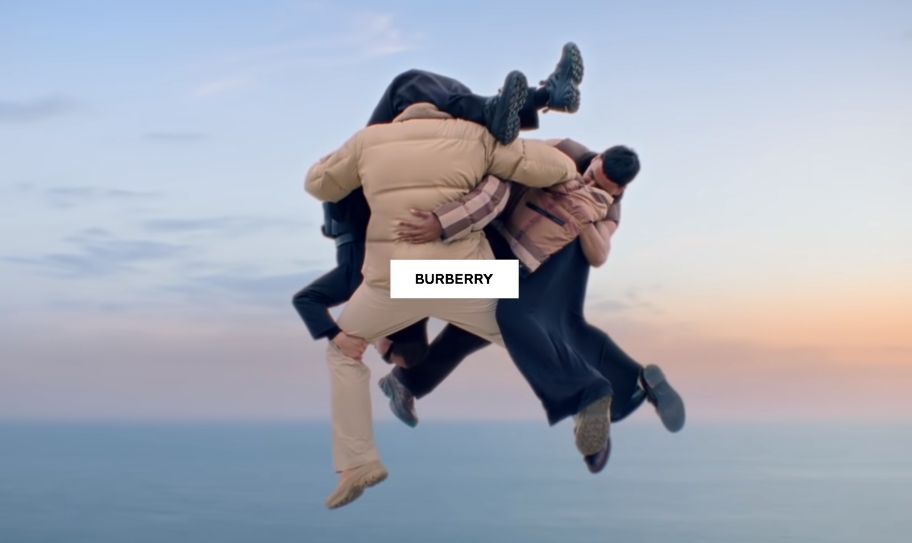 Burberry推出的「Burberry Open Spaces」活動廣告令人驚豔。(翻攝自Burberry YouTube頻道)