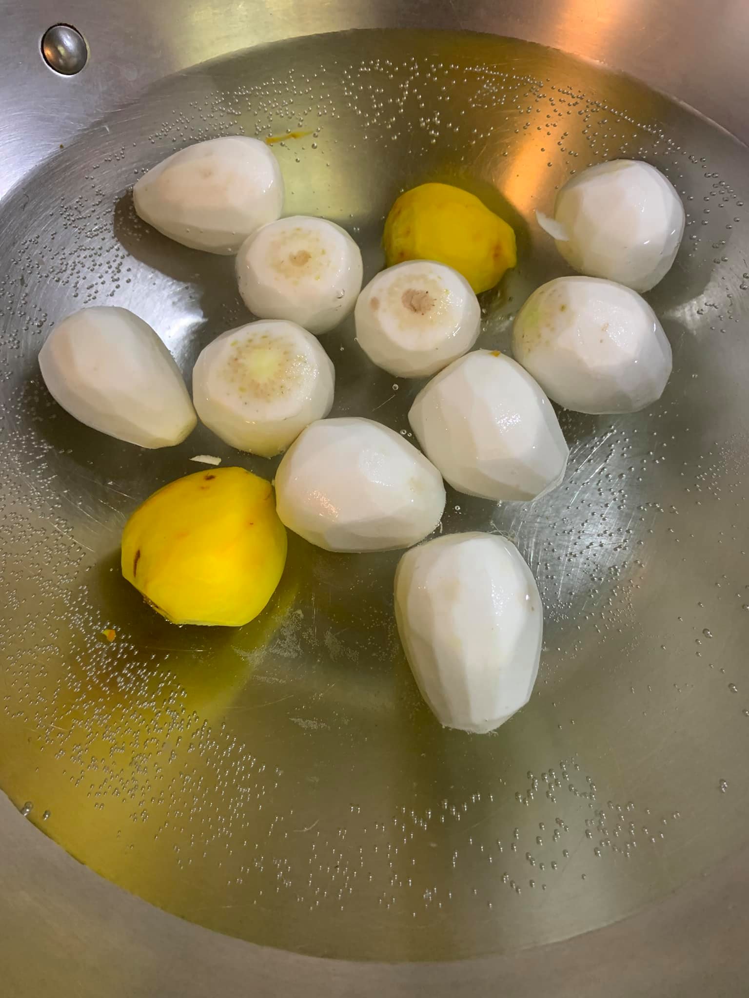 蕪菁煮15分鐘即可。