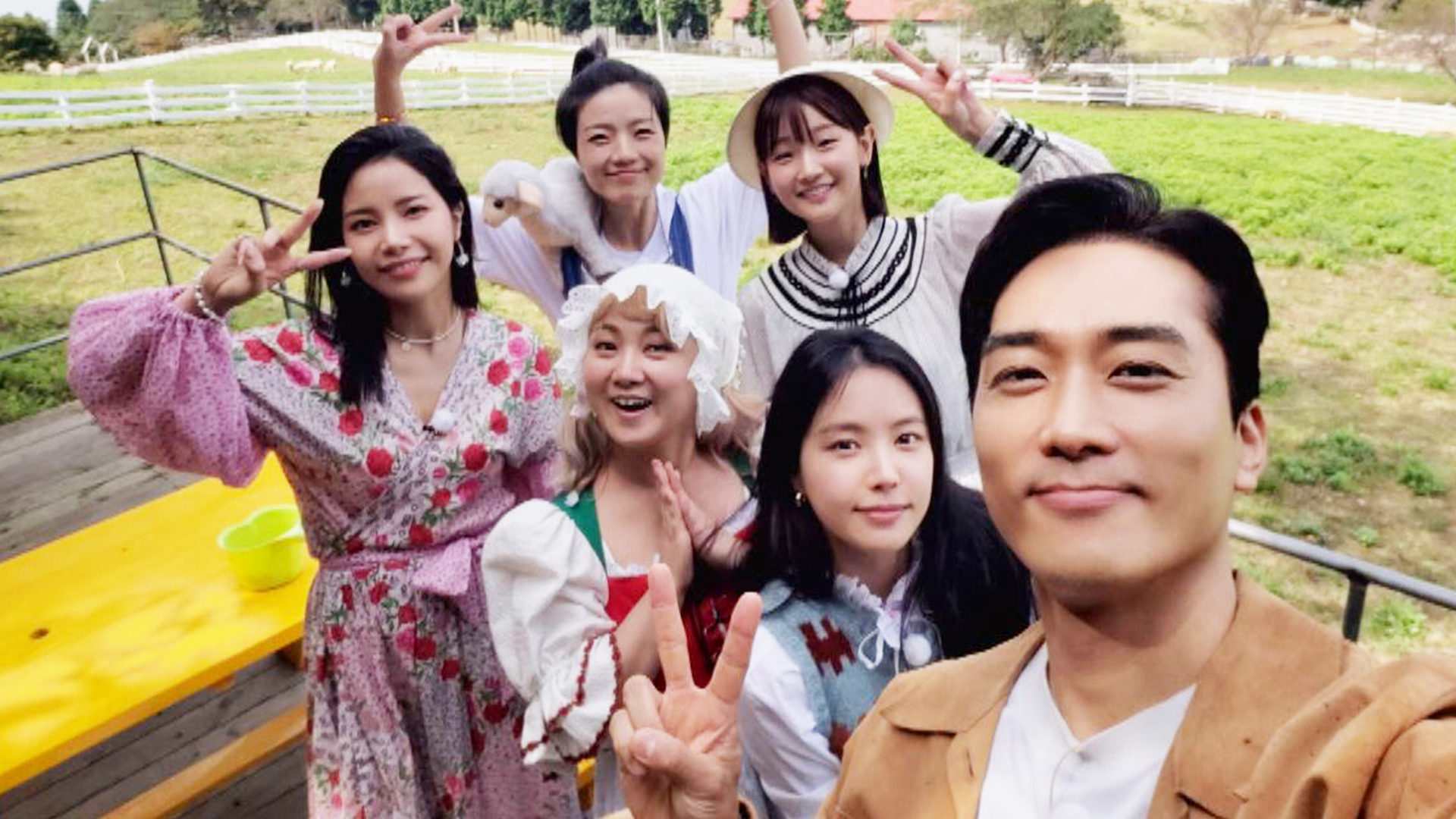 韓綜《感性露營》將在東森戲劇台播出,每集邀請不同「營友」來賓助陣。(東森提供)