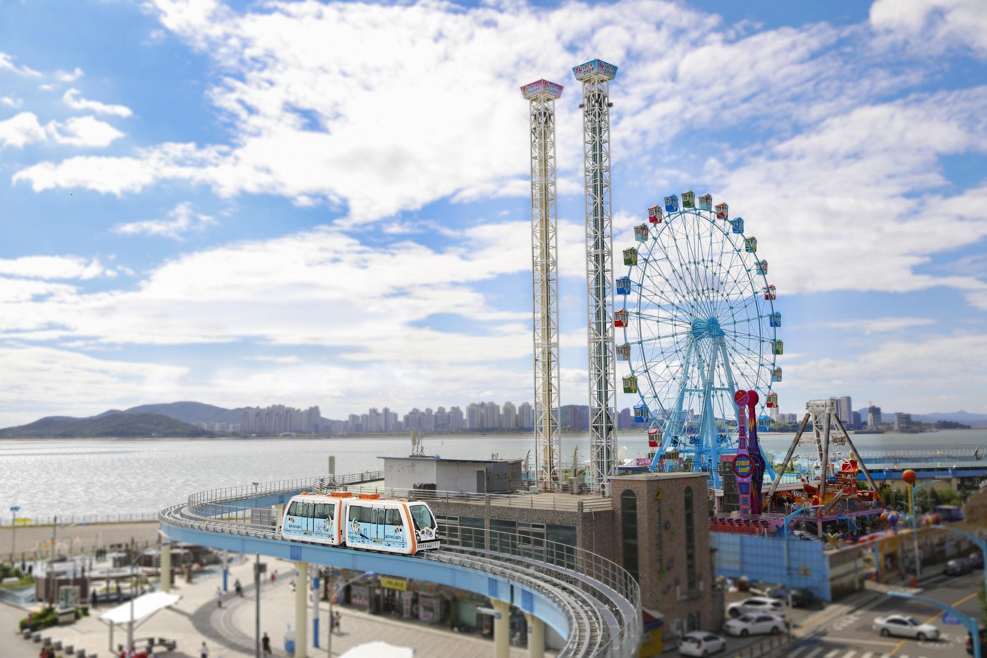 月尾海洋列車是全新的旅遊方式。