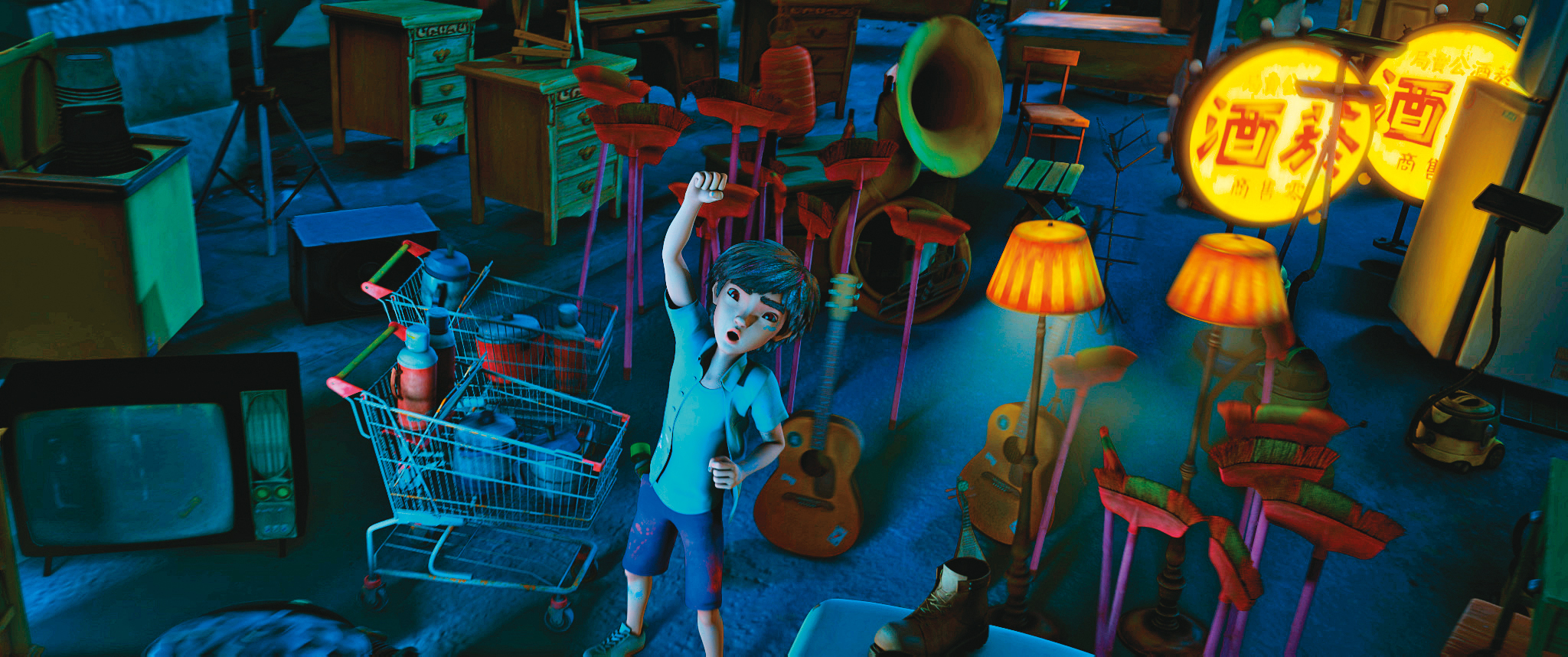 台灣迄今技術最精緻細膩的國產動畫長片，主角不搞迪士尼的溫馨勵志，說的卻是「自我放棄」的痛苦殘酷。（牽猴子提供）