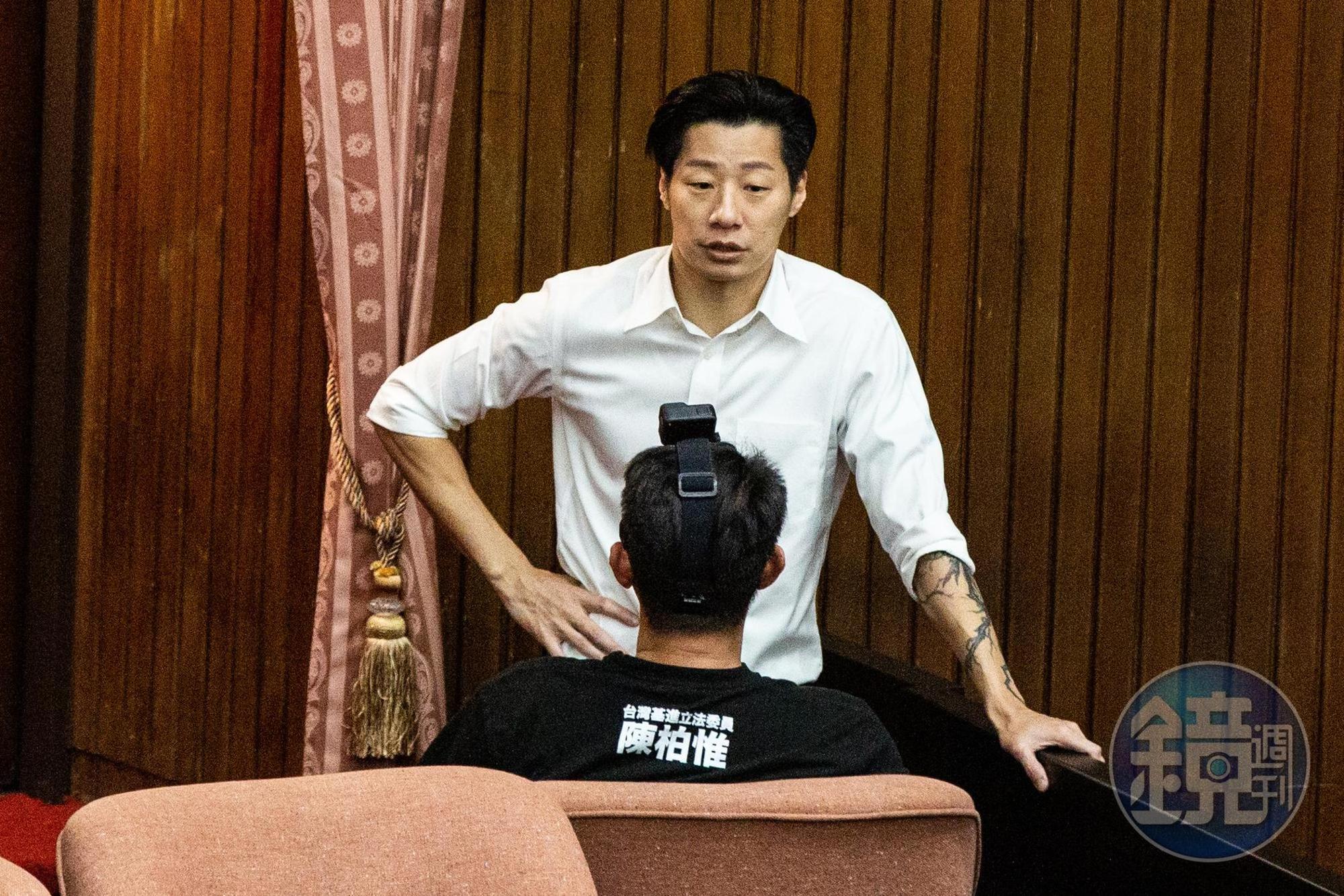 林昶佐在陳柏惟遭成功罷免後,喊話朱立倫「適可而止」停止報復性罷免。(本刊資料照)