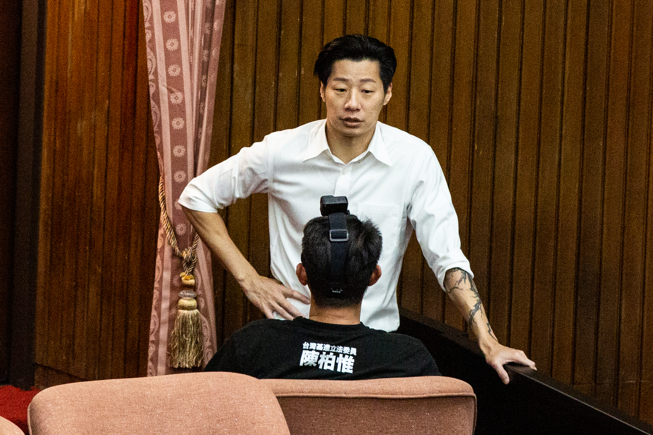 林昶佐在陳柏惟遭成功罷免後，喊話朱立倫「適可而止」停止報復性罷免。（本刊資料照）