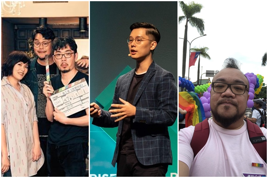 除了魏德聖將獻出電視主持處女秀，許多導演如徐嘉凱、葉天倫、程偉豪等人也都斜槓多元發展。（翻攝自徐嘉凱、葉天倫、程偉豪臉書）