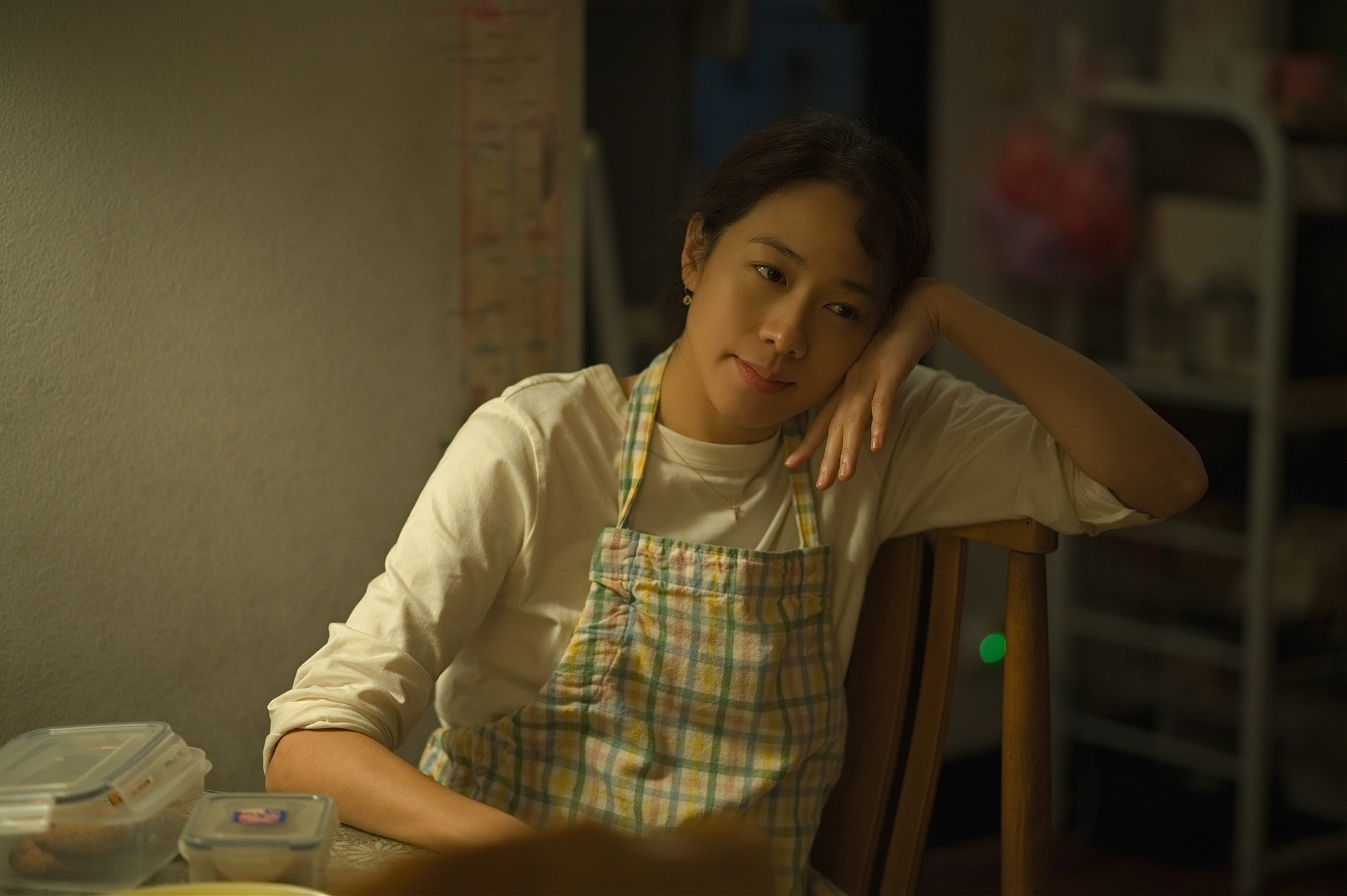 本身有2個女兒的林嘉欣，對片中母女間的衝突感同身受。（傳影互動）